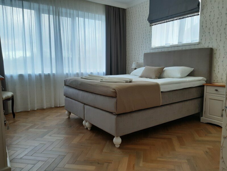 Стандартный двухместный номер с кроватью "Queen Size" (1,6х2) и просторным санузлом