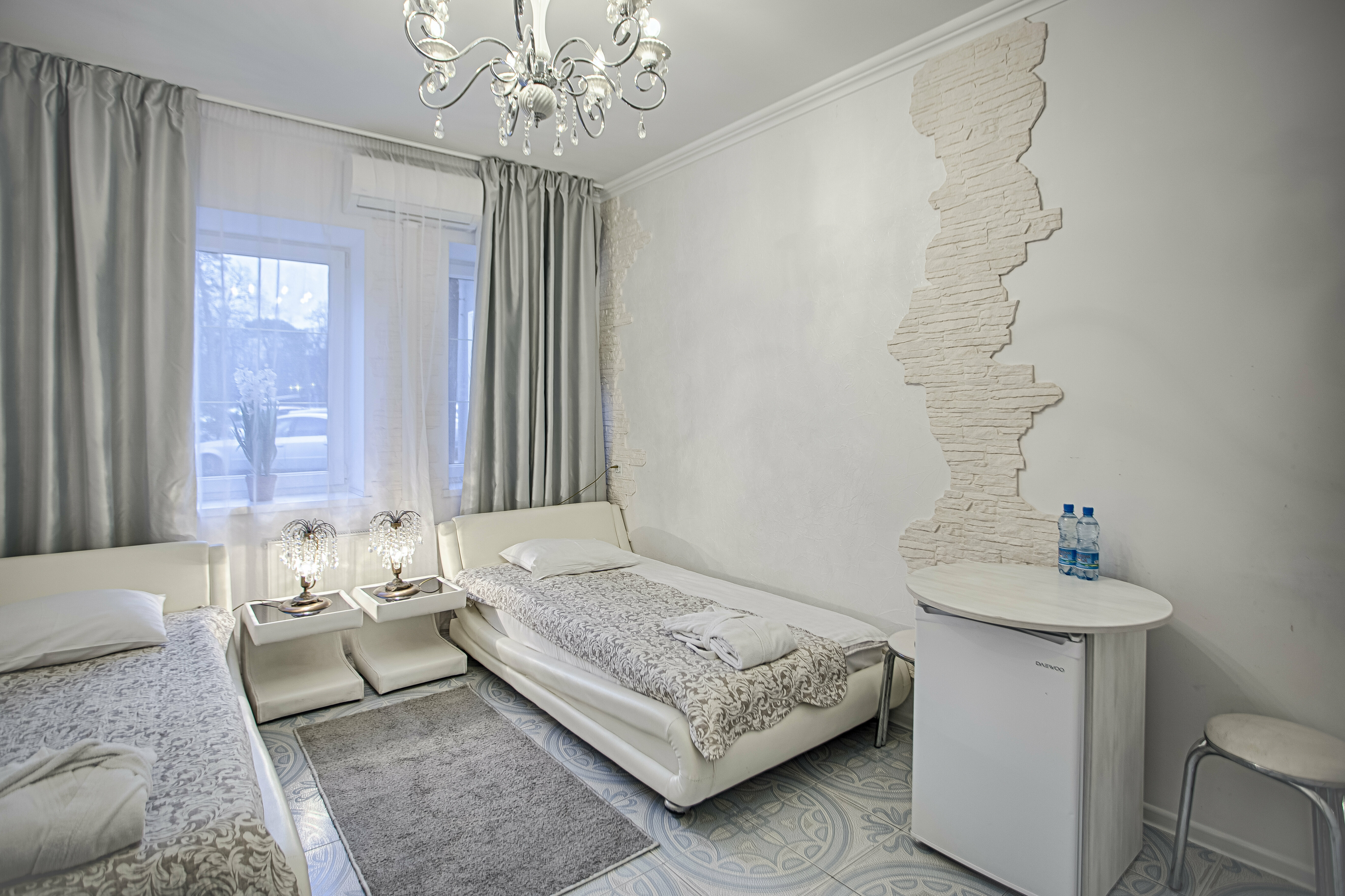 Двухместный номер с 2 отдельными кроватями, вид на город