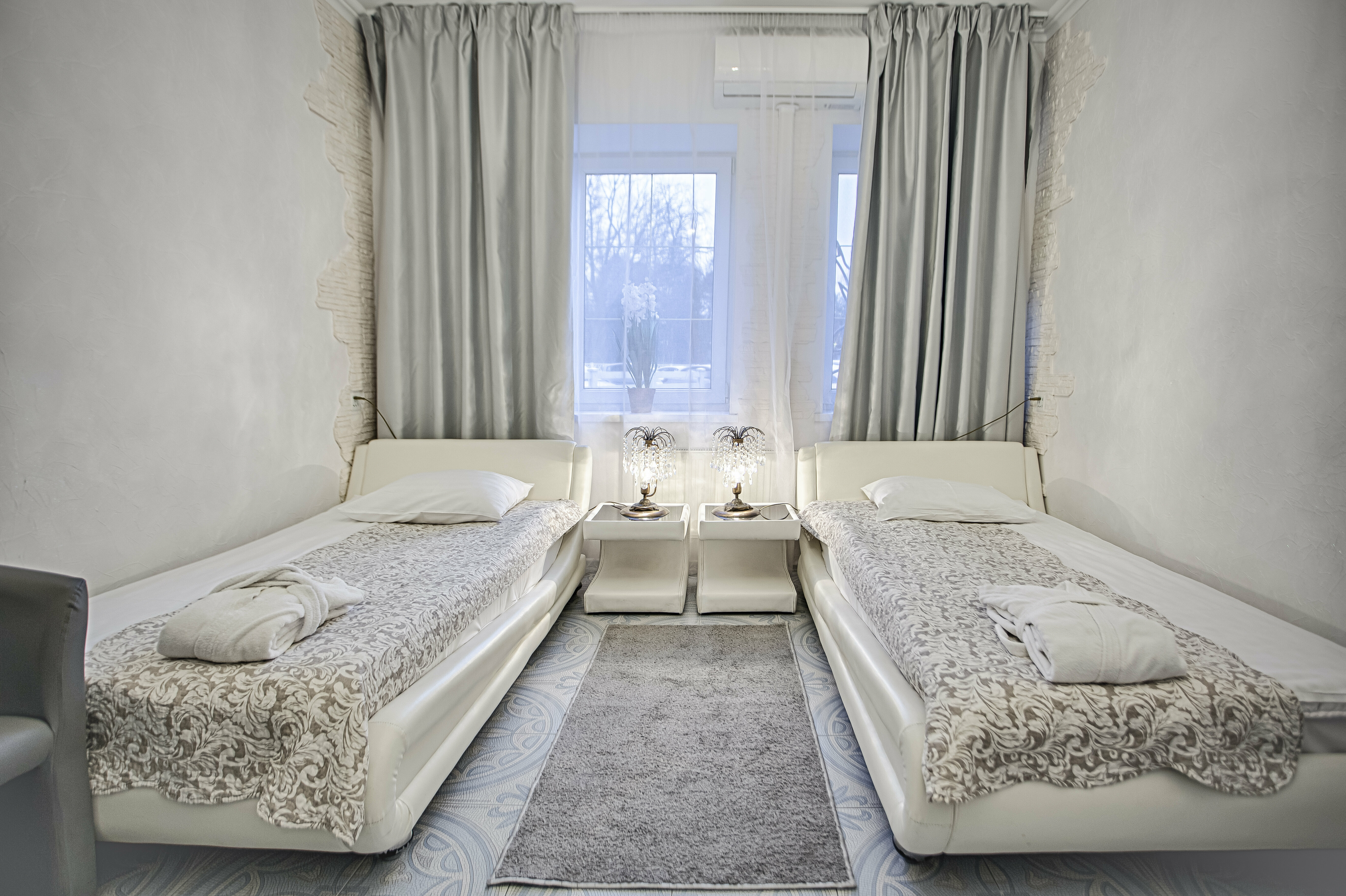 Двухместный номер с 2 отдельными кроватями, вид на город