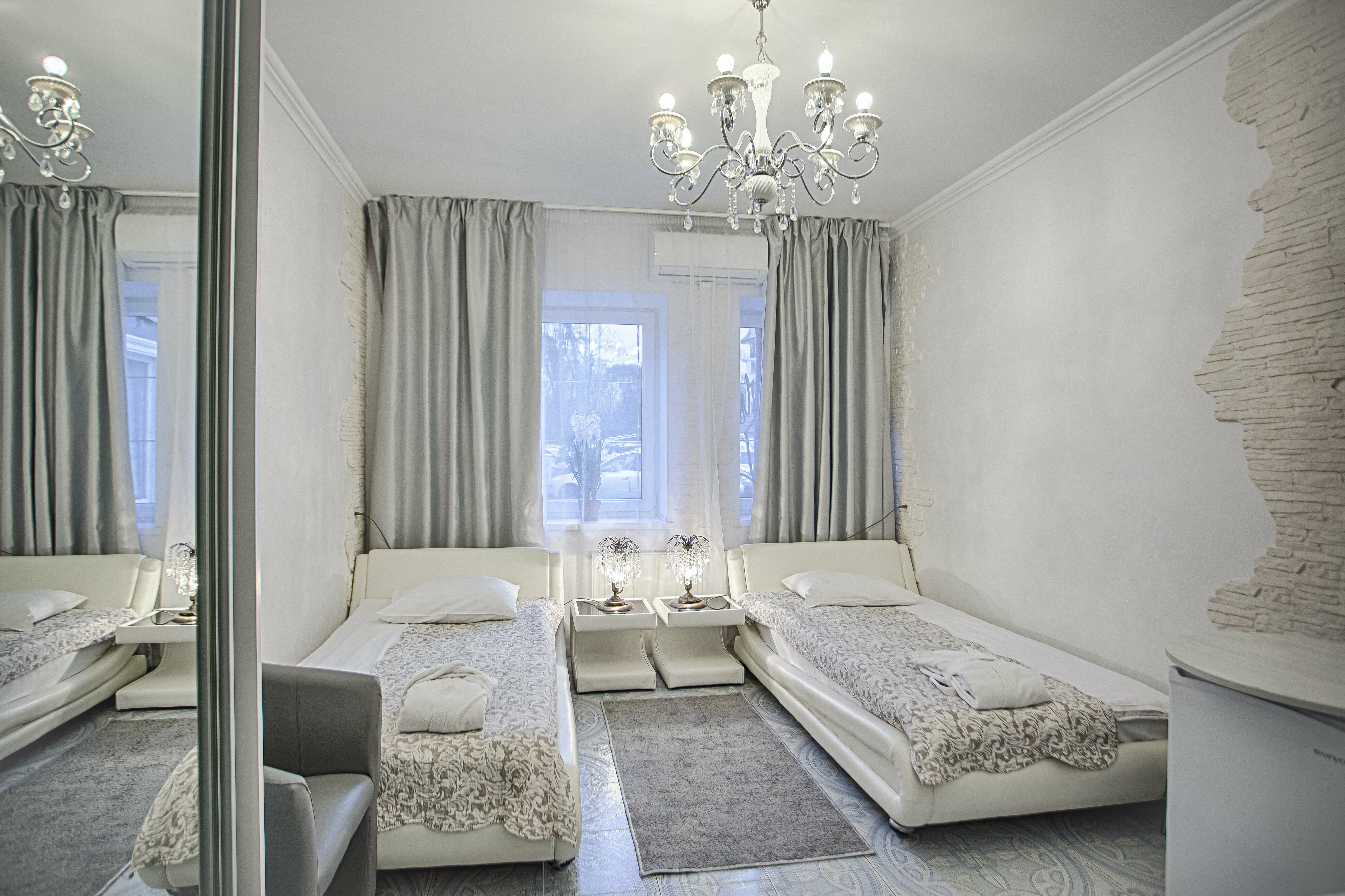 Двухместный номер с 2 отдельными кроватями, вид на город