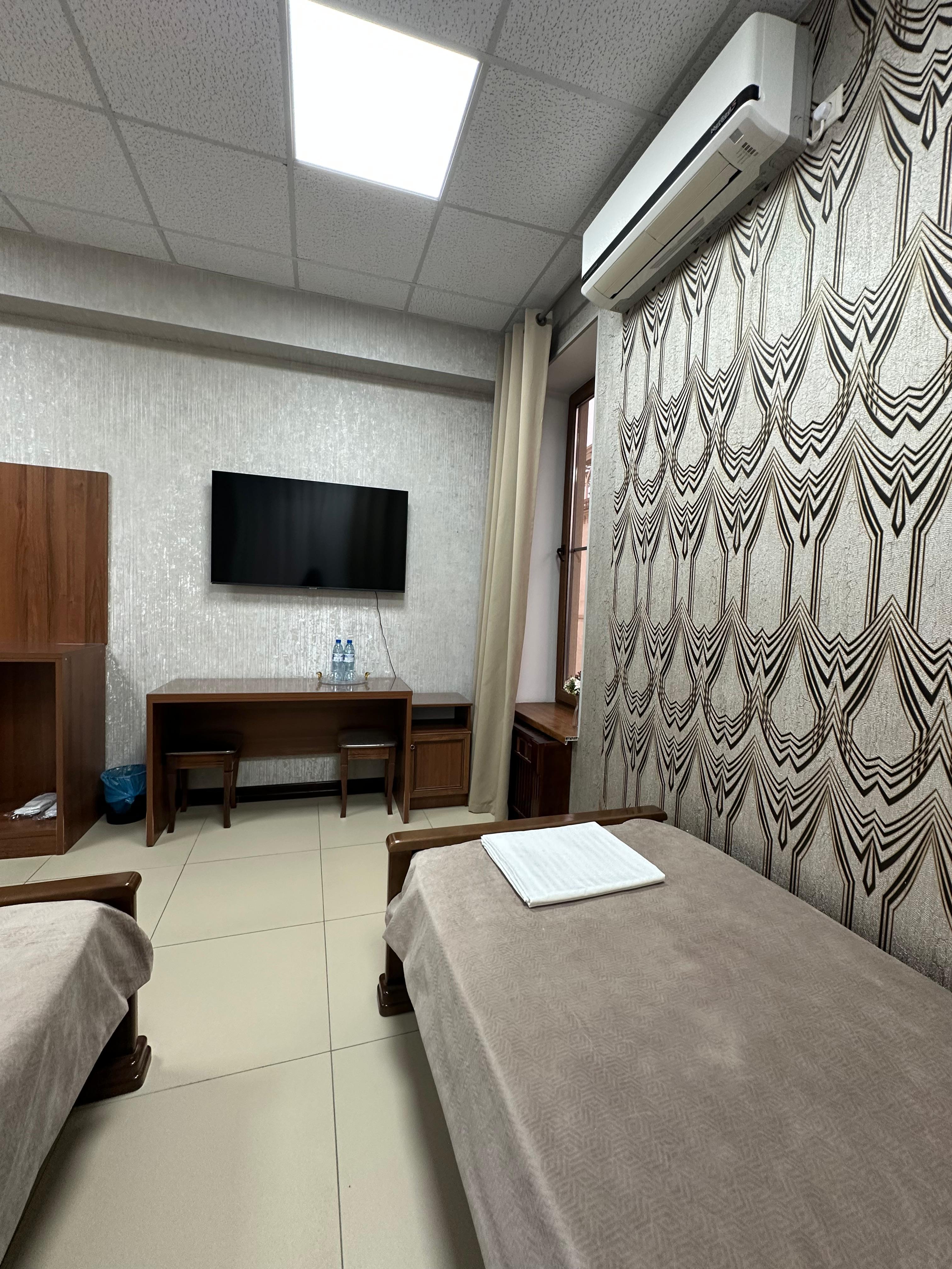 Стандартный двухместный номер с 1 кроватью или 2 отдельными кроватями и балконом