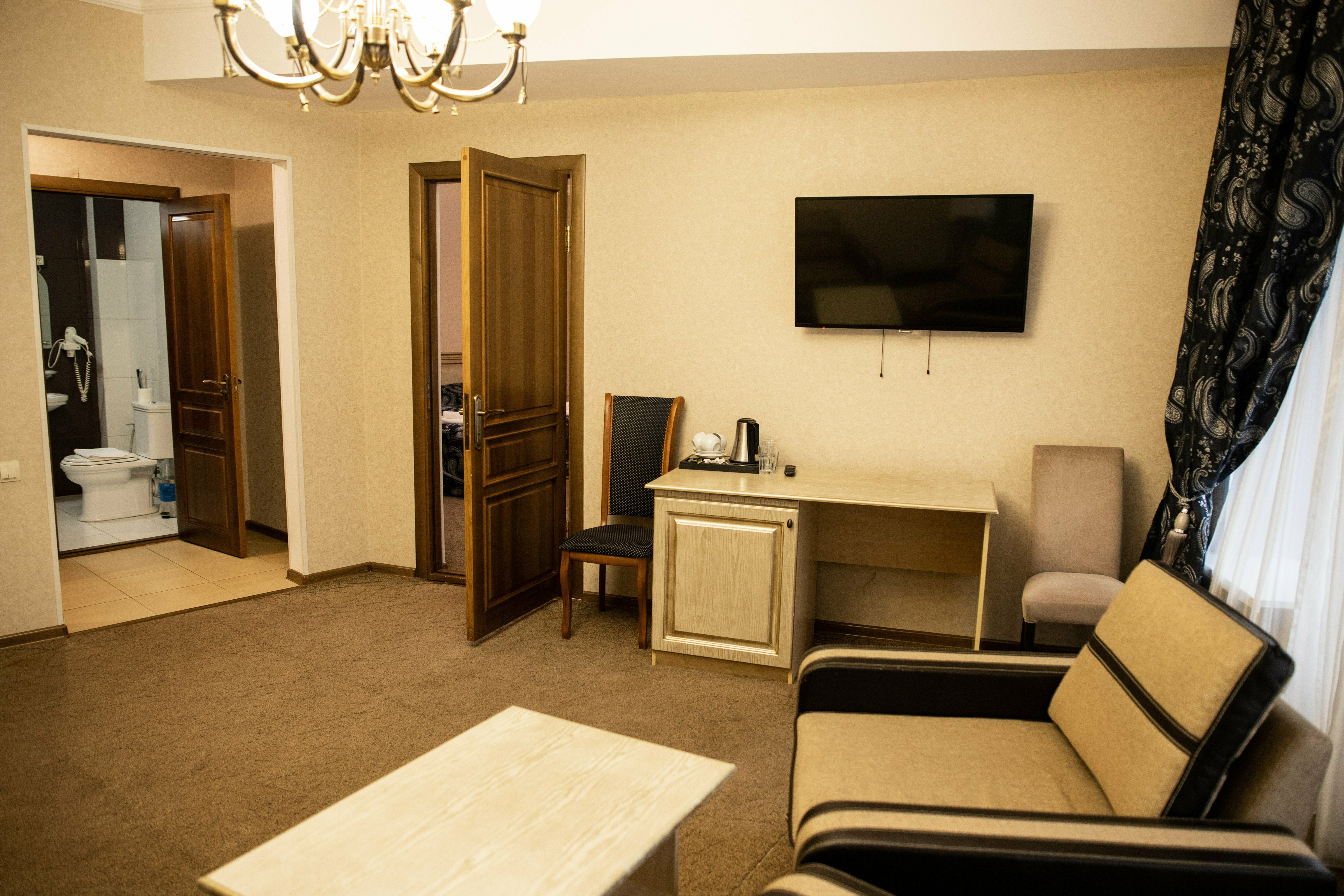 Люкс 2-х комнатный просторный