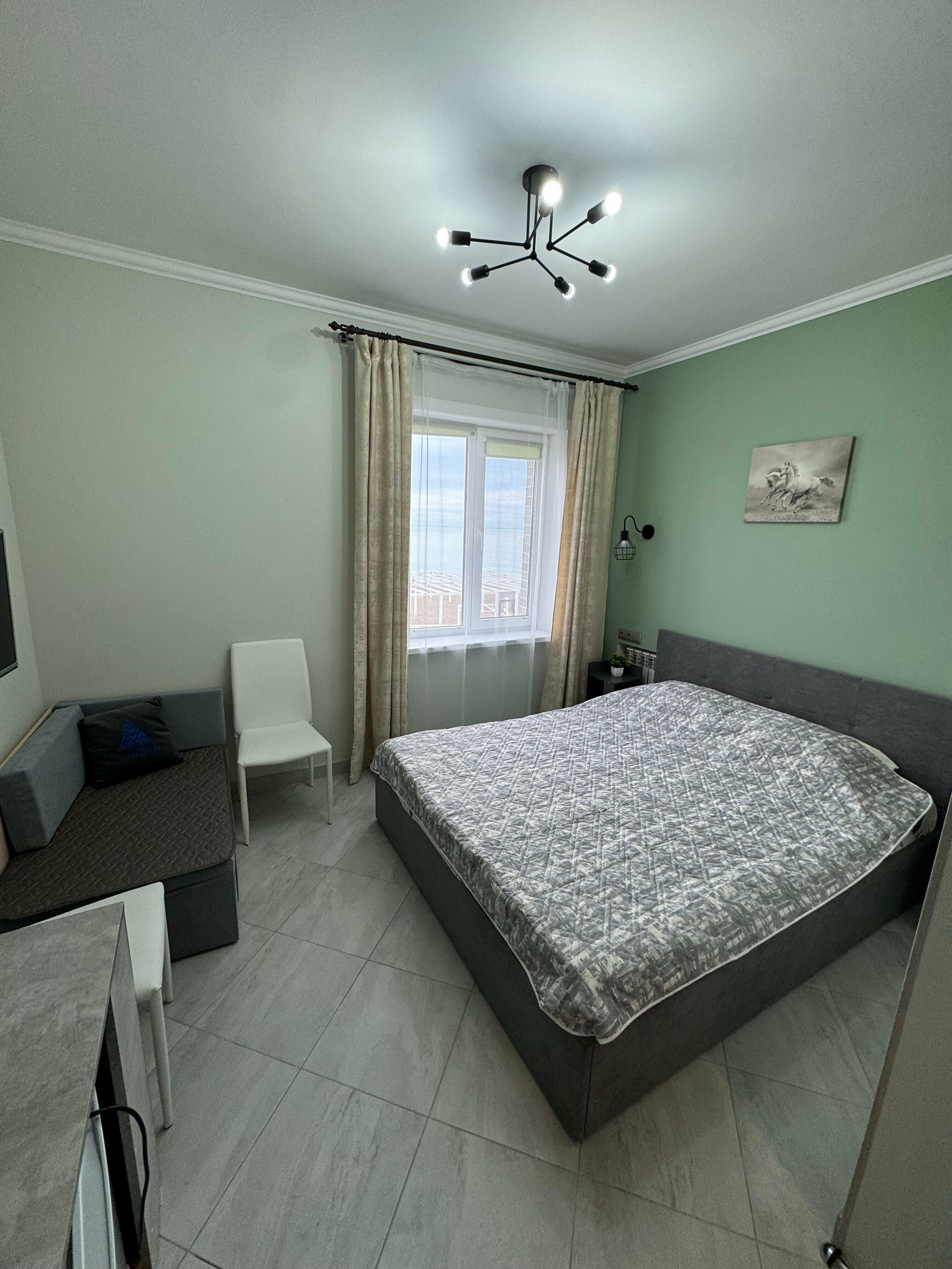 Двухместный номер с 2 отдельными кроватями, вид на море