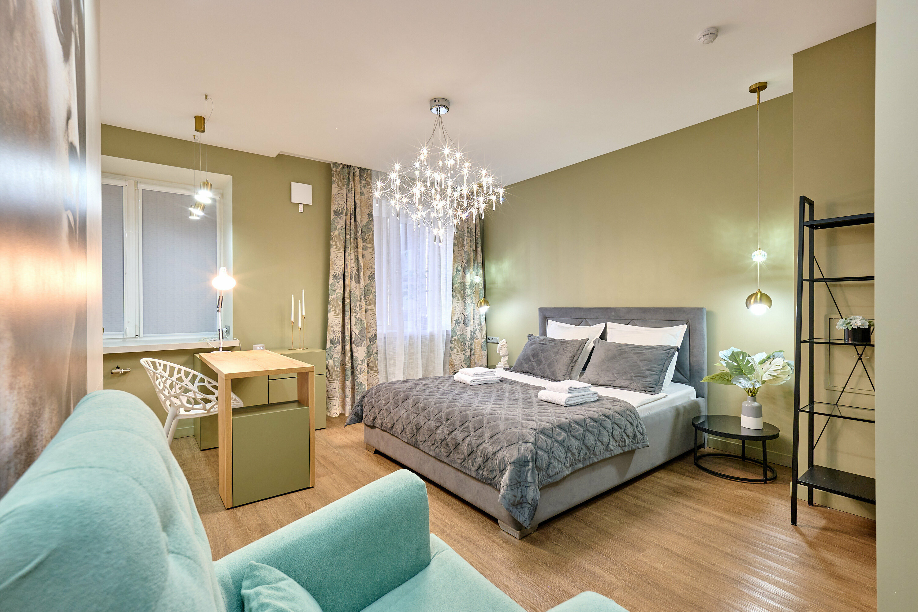 Улучшенный номер с кроватью размера «king-size»