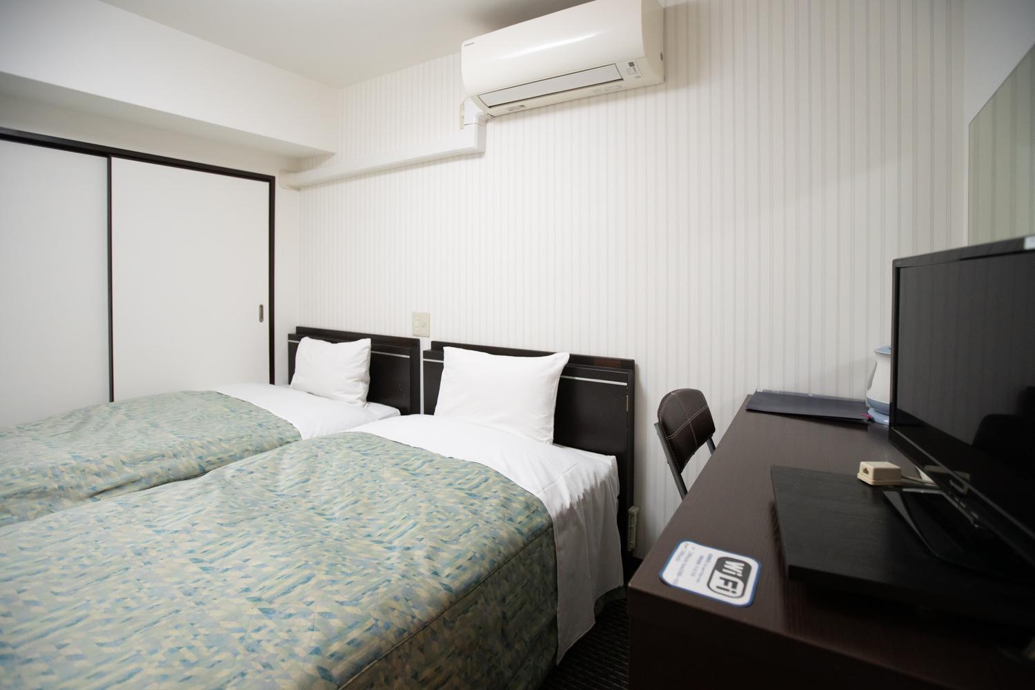 Twin Room - Non-Smoking - No Daily Cleaning