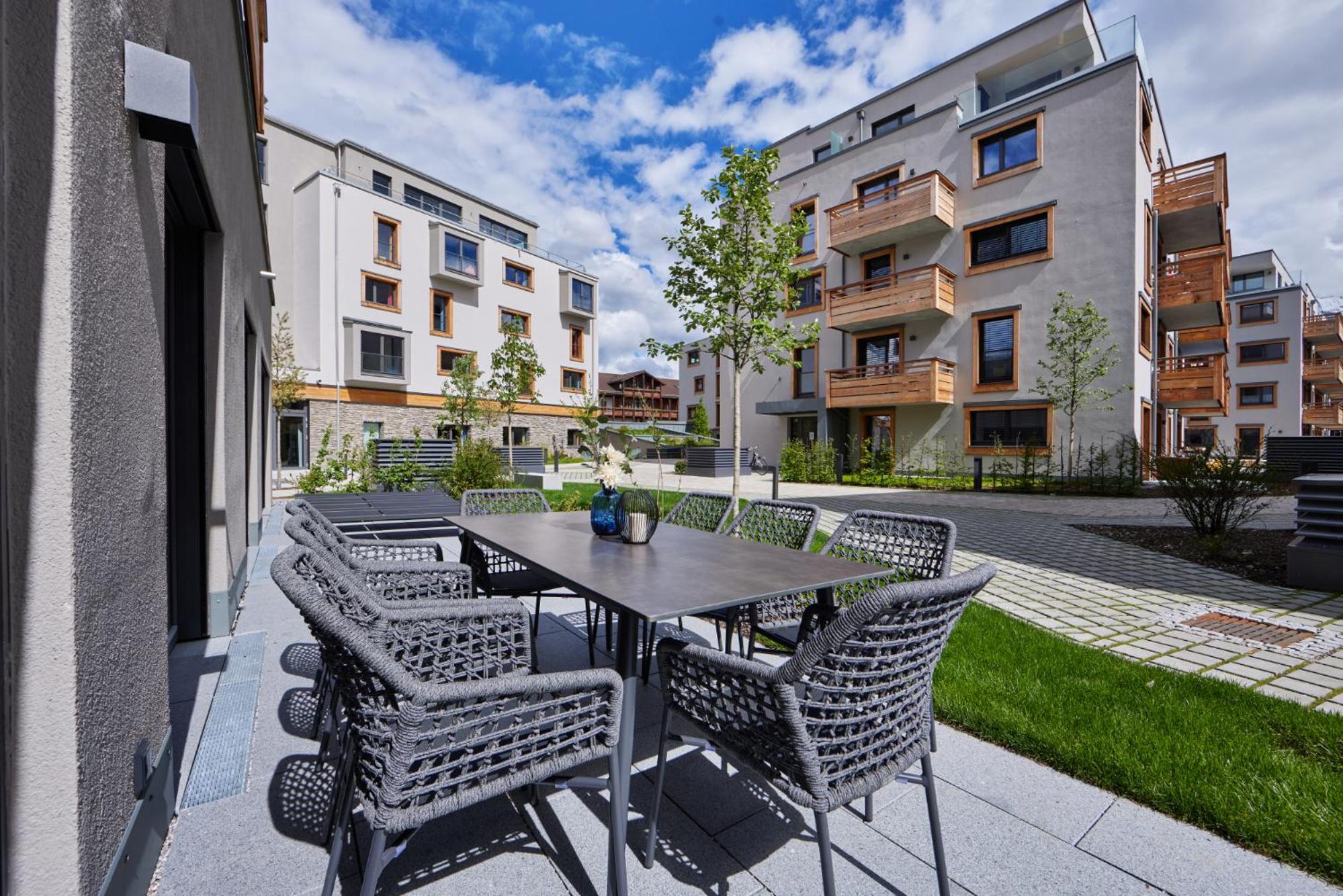 Three-Bedroom Apartment with Terrace