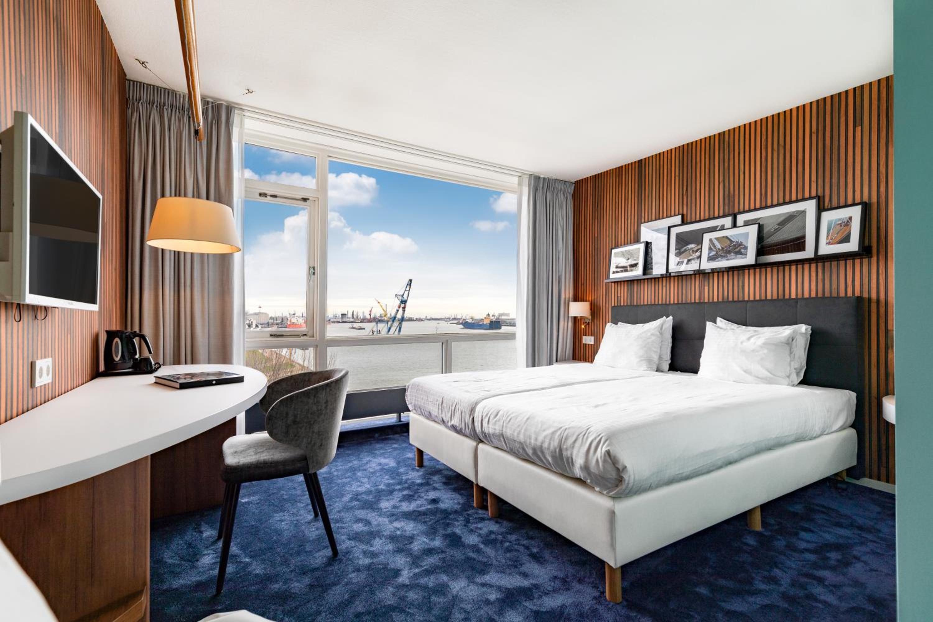 Twin Room With Partial River View