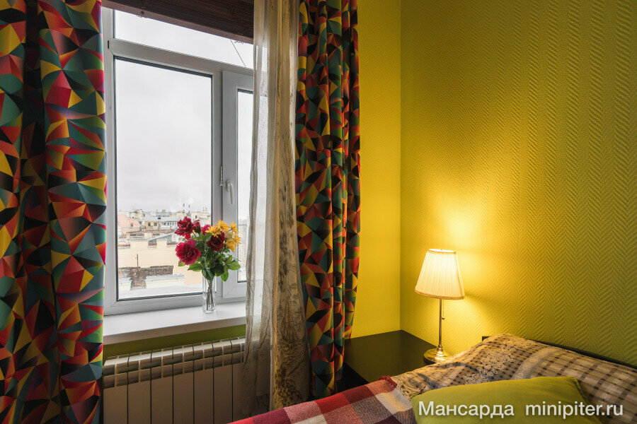 Семейный номер с общей ванной комнатой