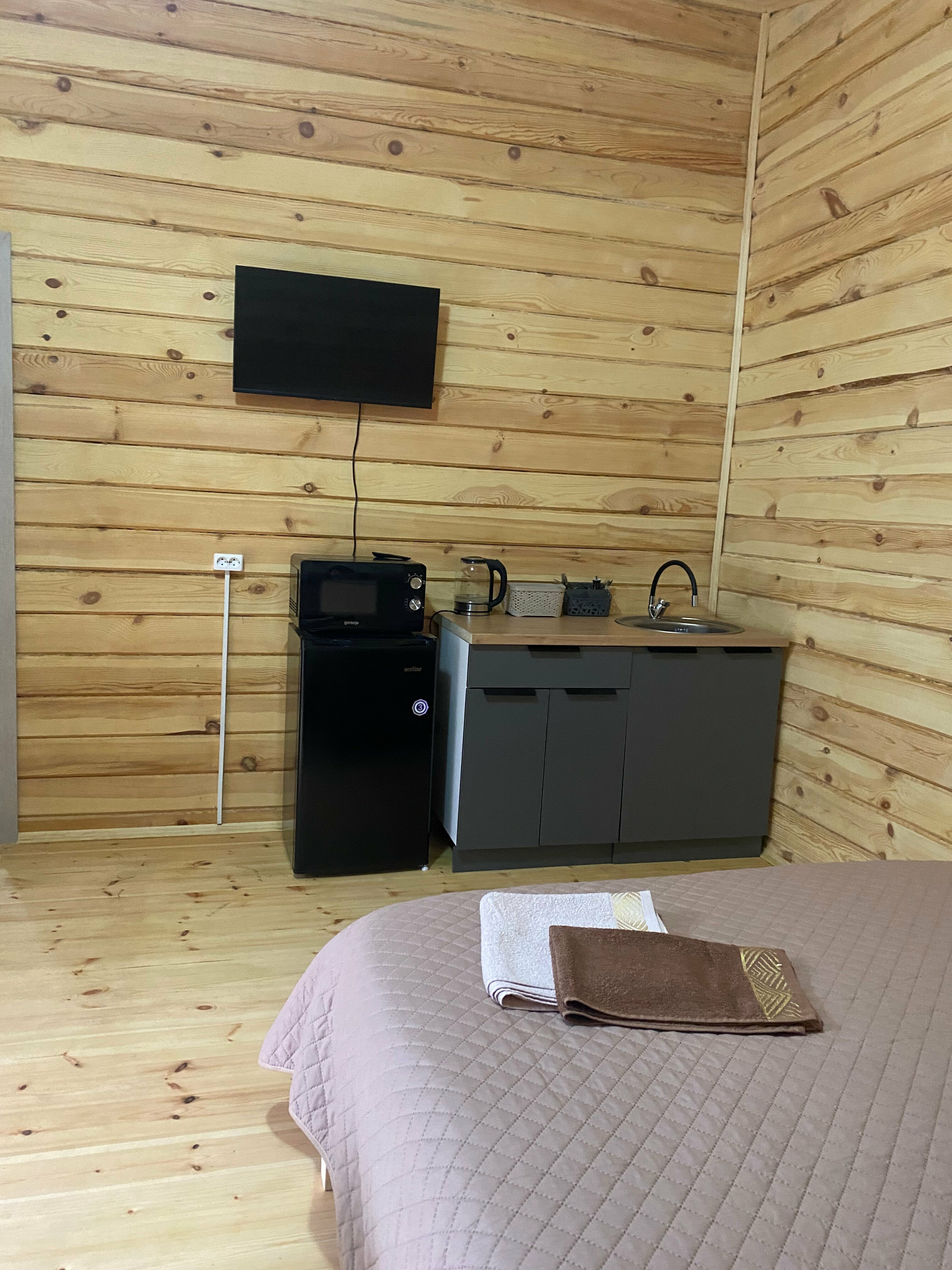 Двухместный номер с 1 кроватью и видом на горы