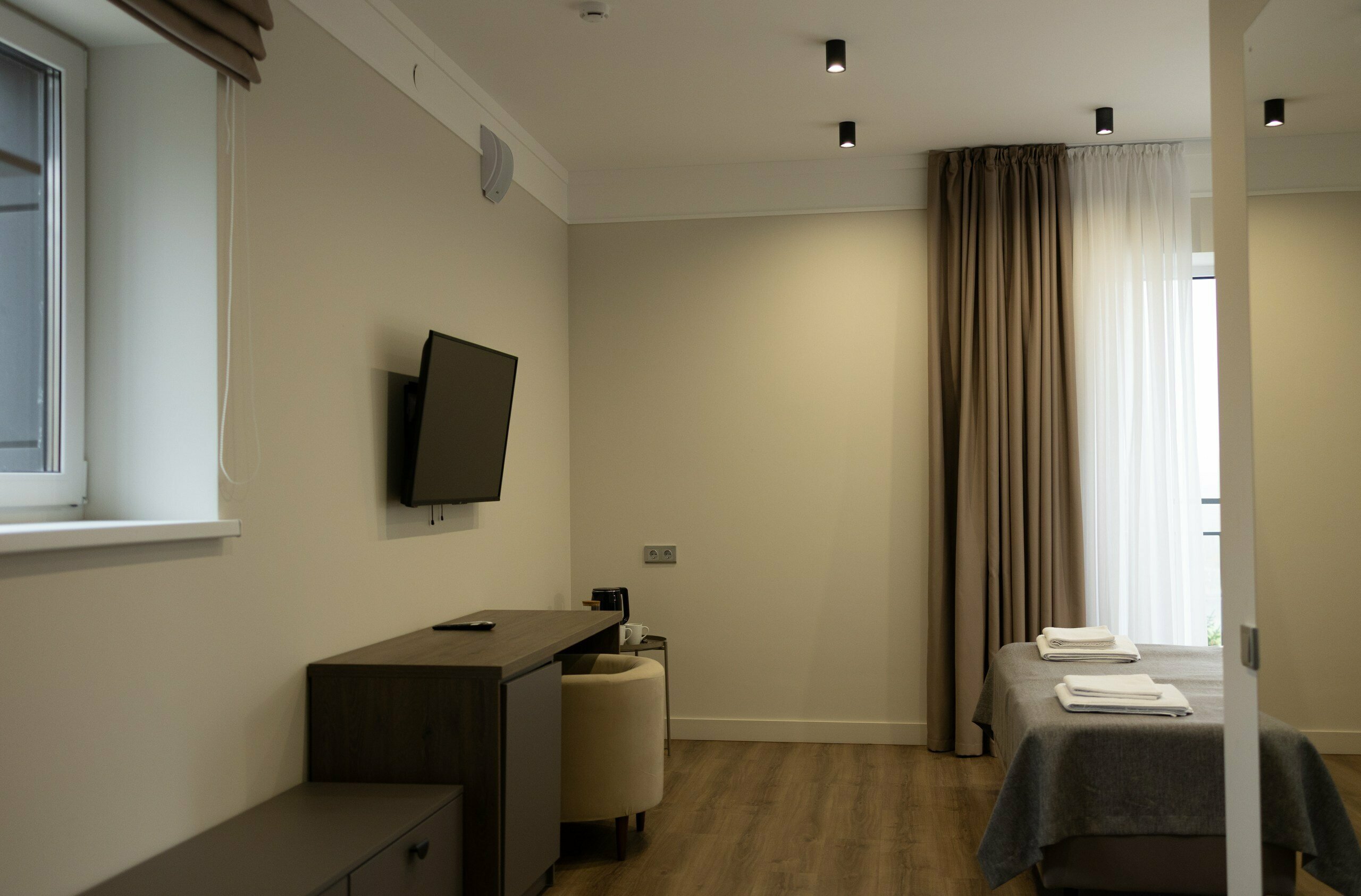 Улучшенный номер с кроватью размера «king-size» или 2 отдельными кроватями