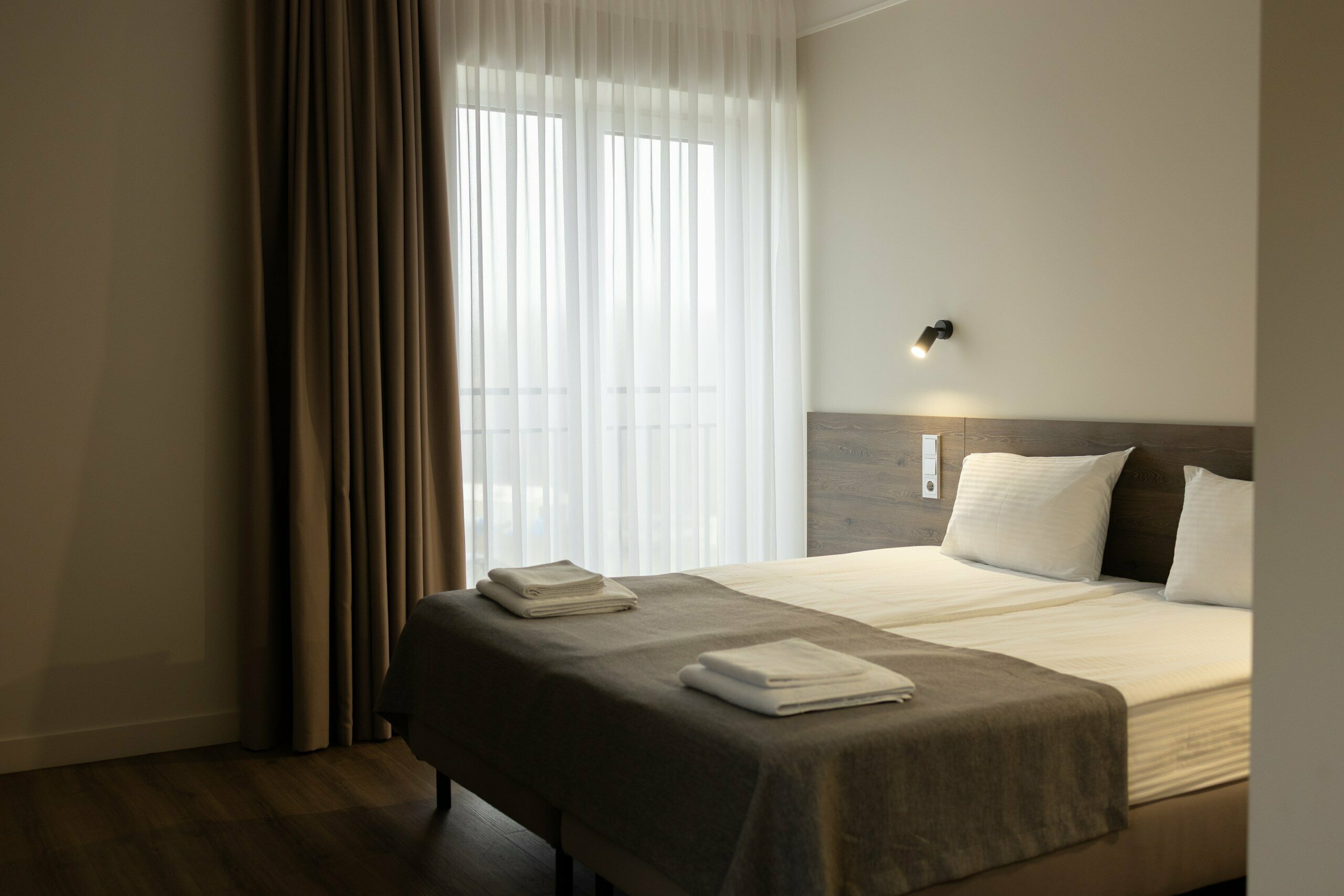 Улучшенный номер с кроватью размера «king-size» или 2 отдельными кроватями