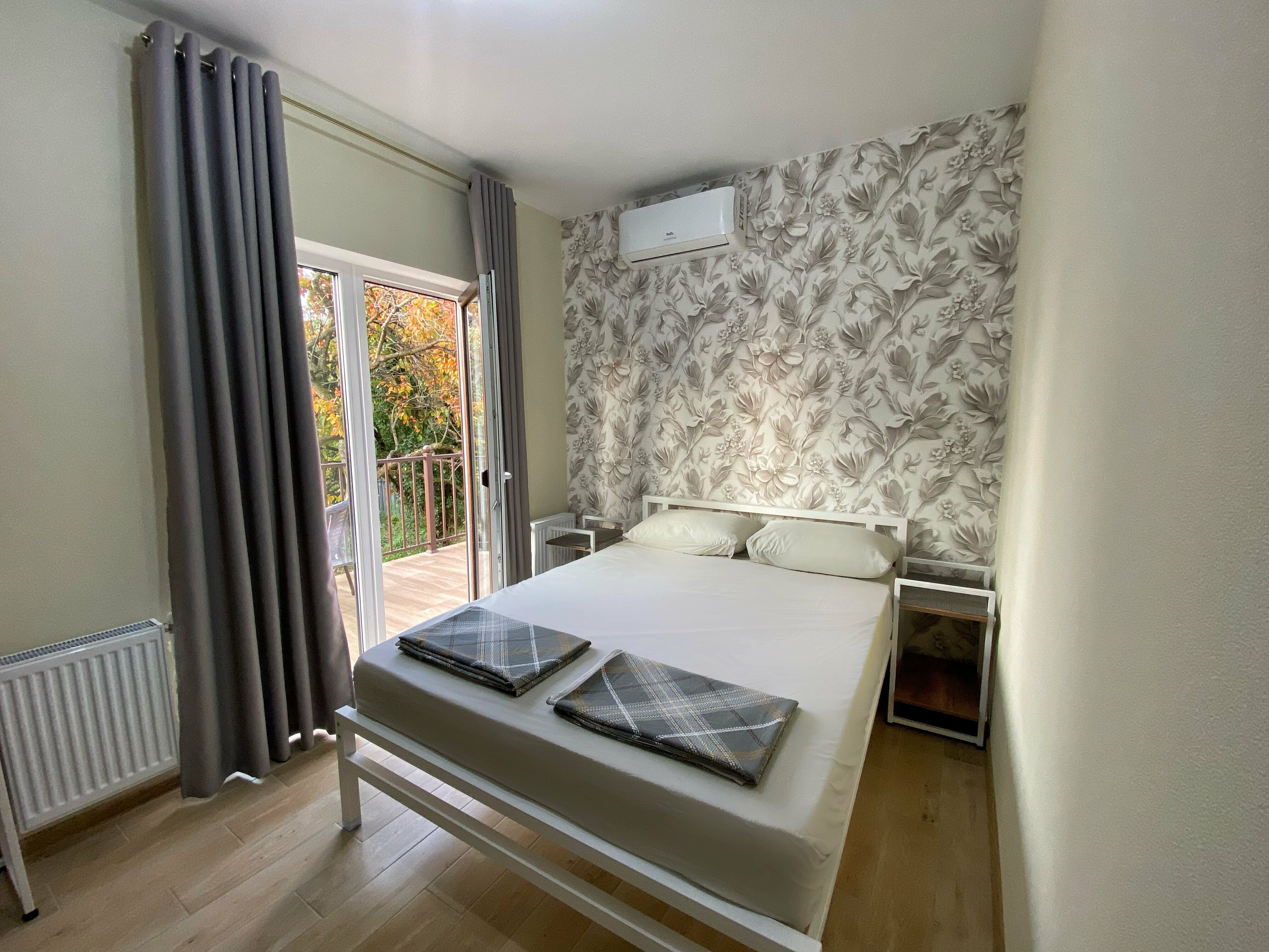 Двухместный номер с 1 кроватью и террасой