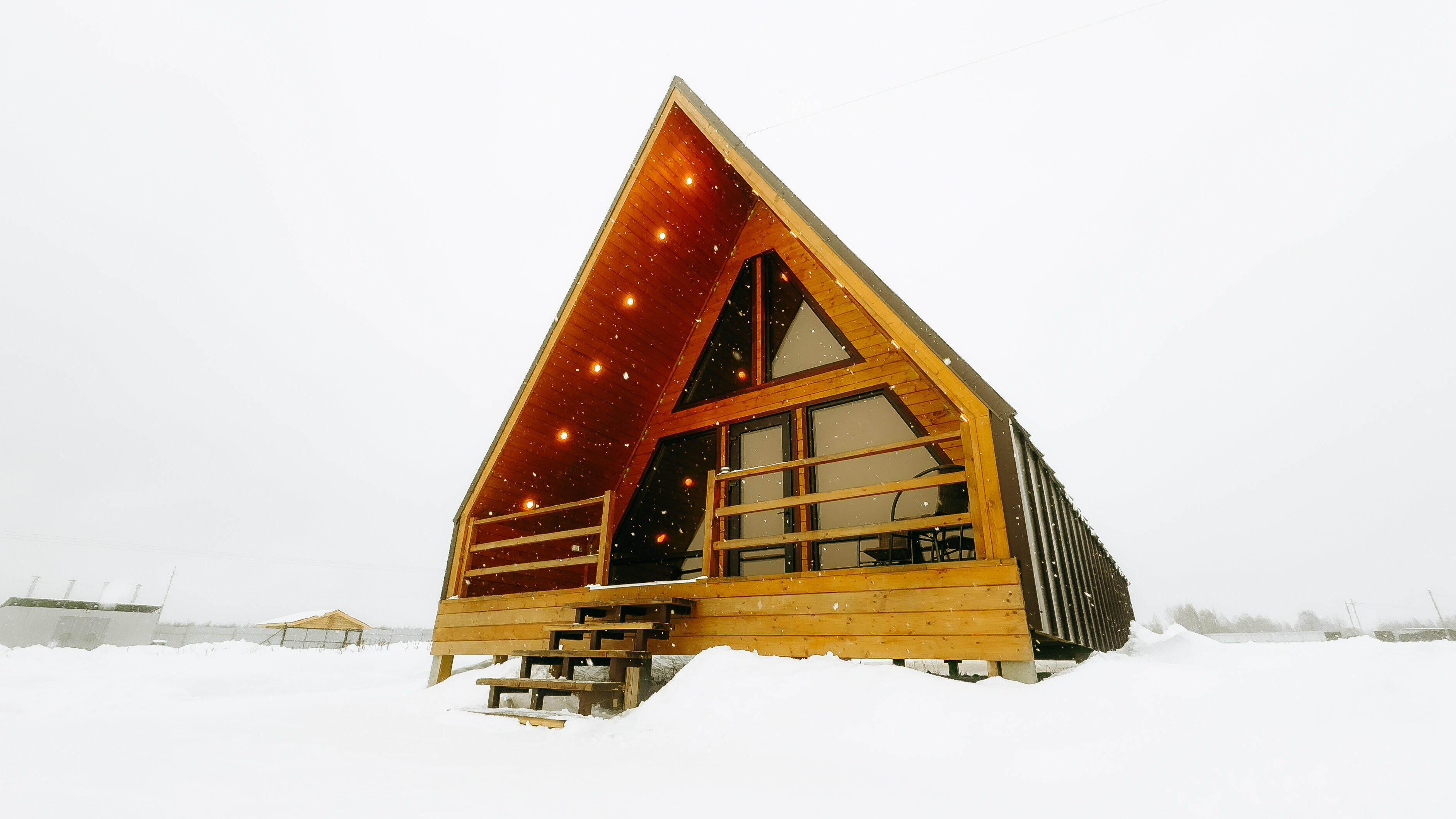 Дом в стиле Афрейм