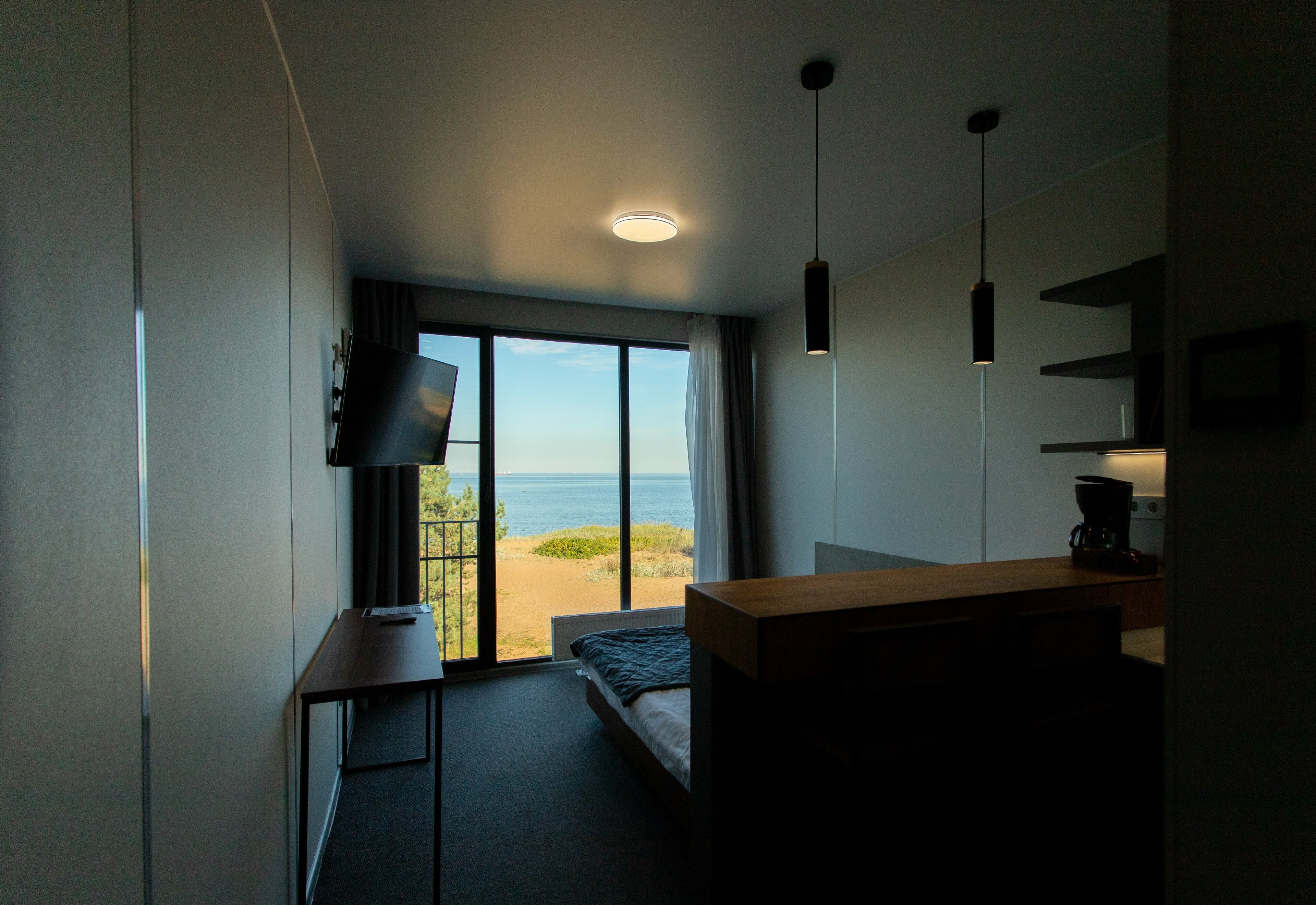 Двухместный номер с 1 кроватью и видом на море