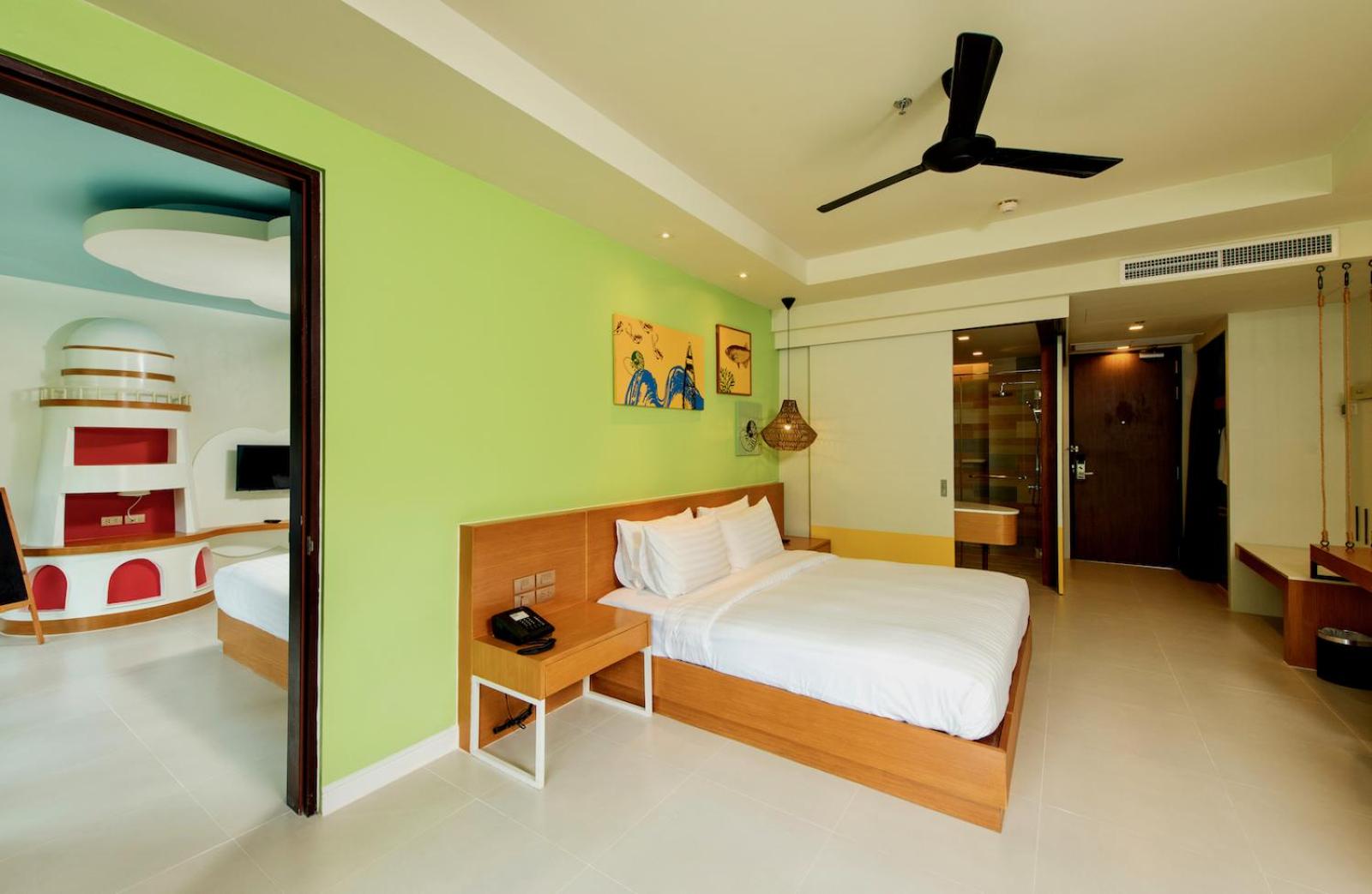 Two Bedroom Family Suite with Pool View