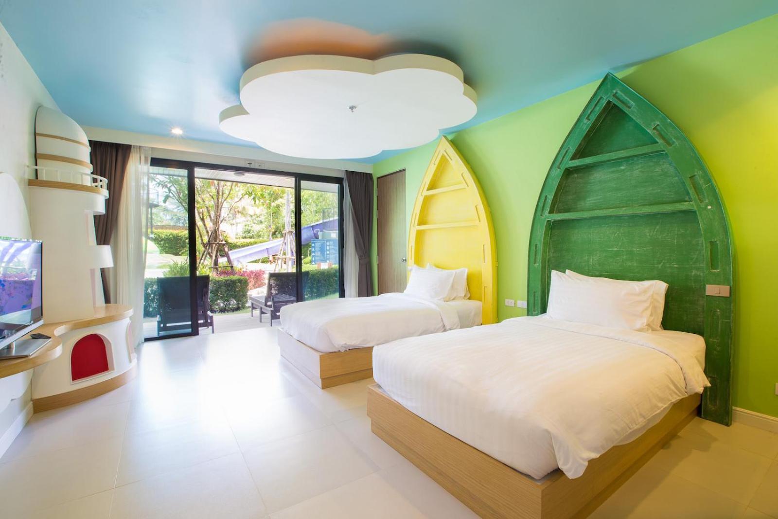 Two Bedroom Family Suite with Pool View