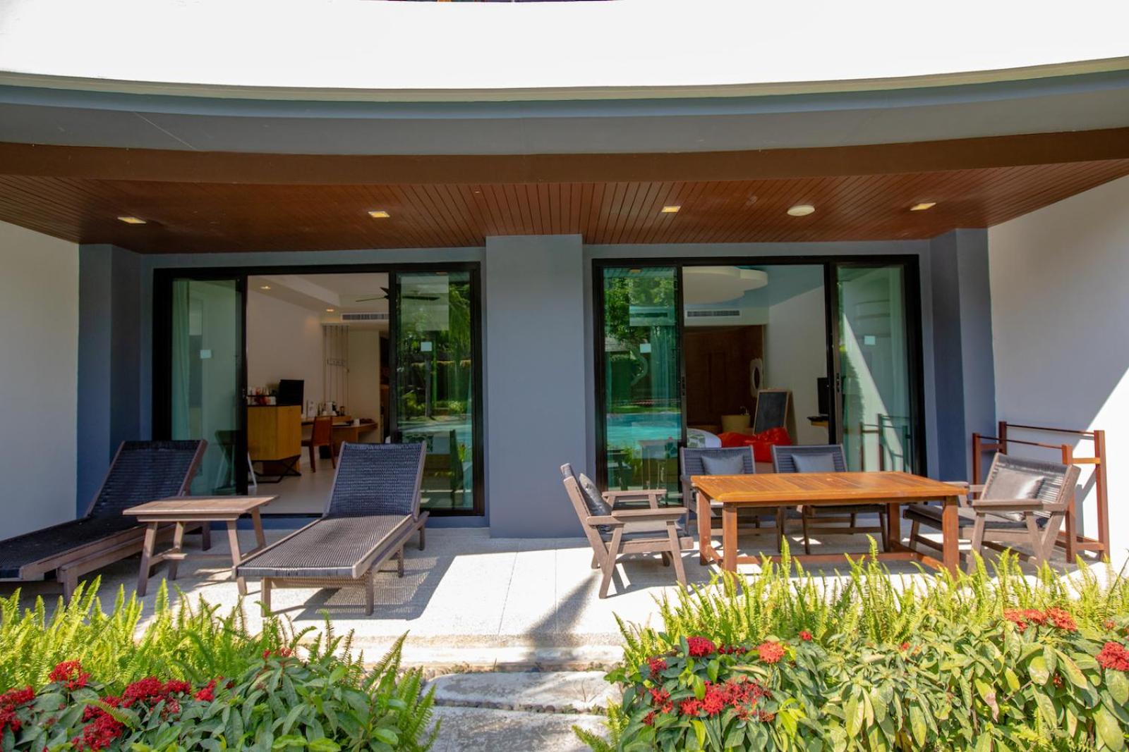 Two Bedroom Family Suite with Pool View