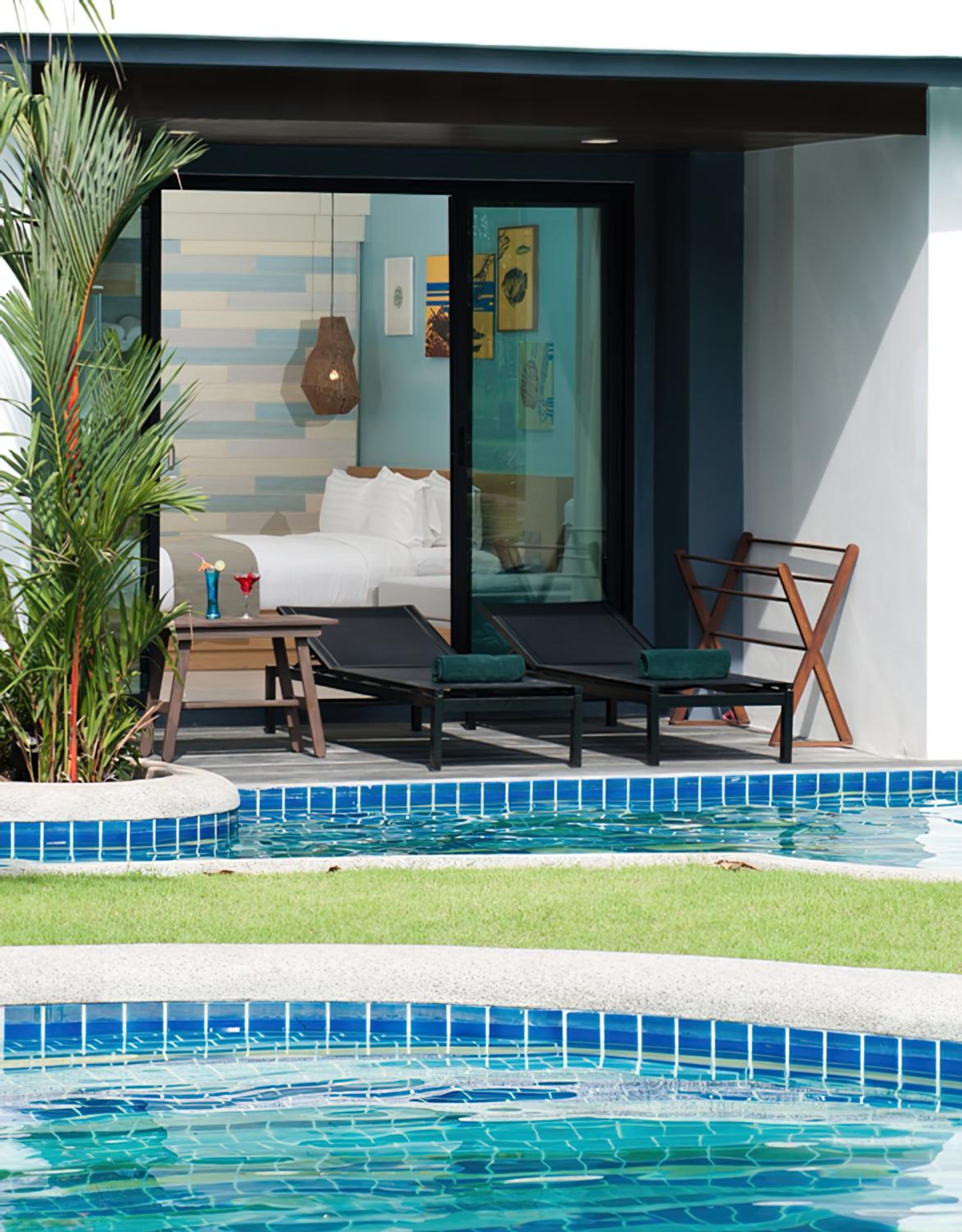 Family Pool Access Room