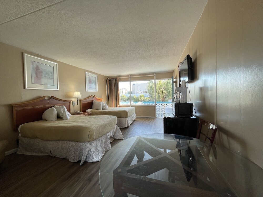 Standard Double Room, 2 Queen Beds, Non Smoking, Resort View