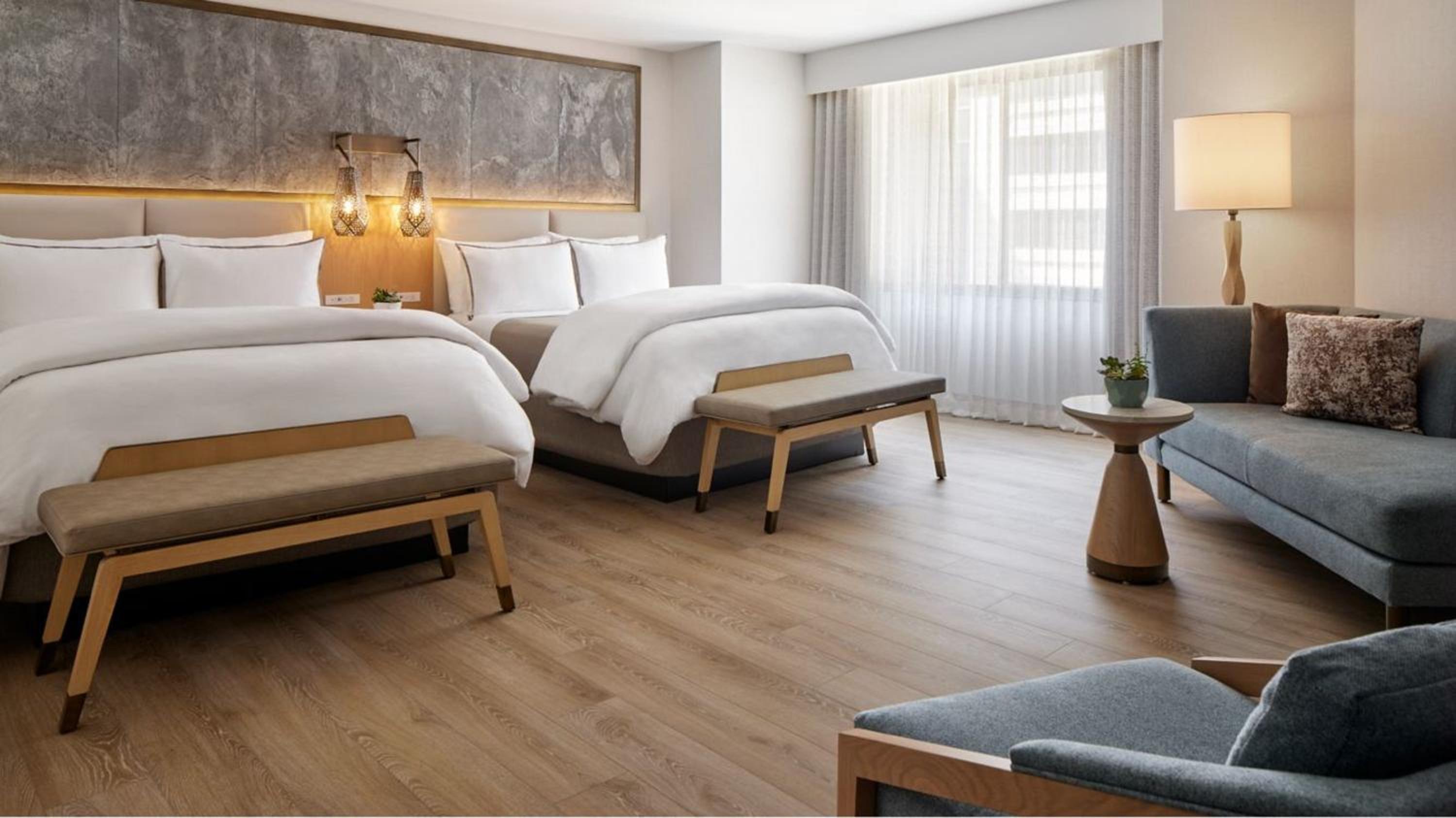 Queen Studio Suite with Two Queen Beds