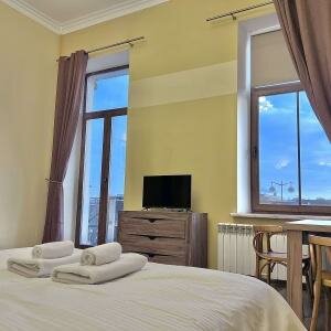 Улучшенная с балконом и видом на Большую Неву