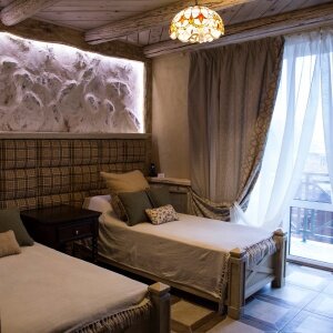 Стандарт с двумя отдельными кроватями и балконом