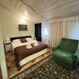 Категория 1 Номер с 1-й двуспальной кроватью с видом в атриум