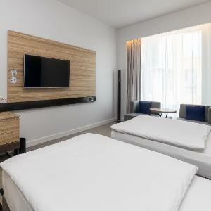 Номер Standard, с видом на город - c 2 односпальными кроватями