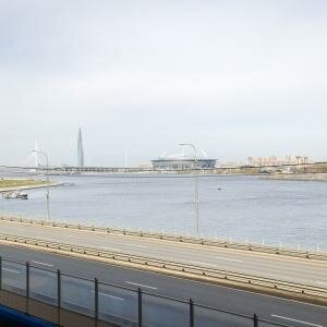 Smart студия с видом на реку