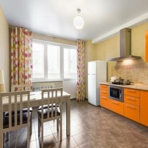 Однокомнатный номер бизнес-класса с гостиной-спальней и кухней