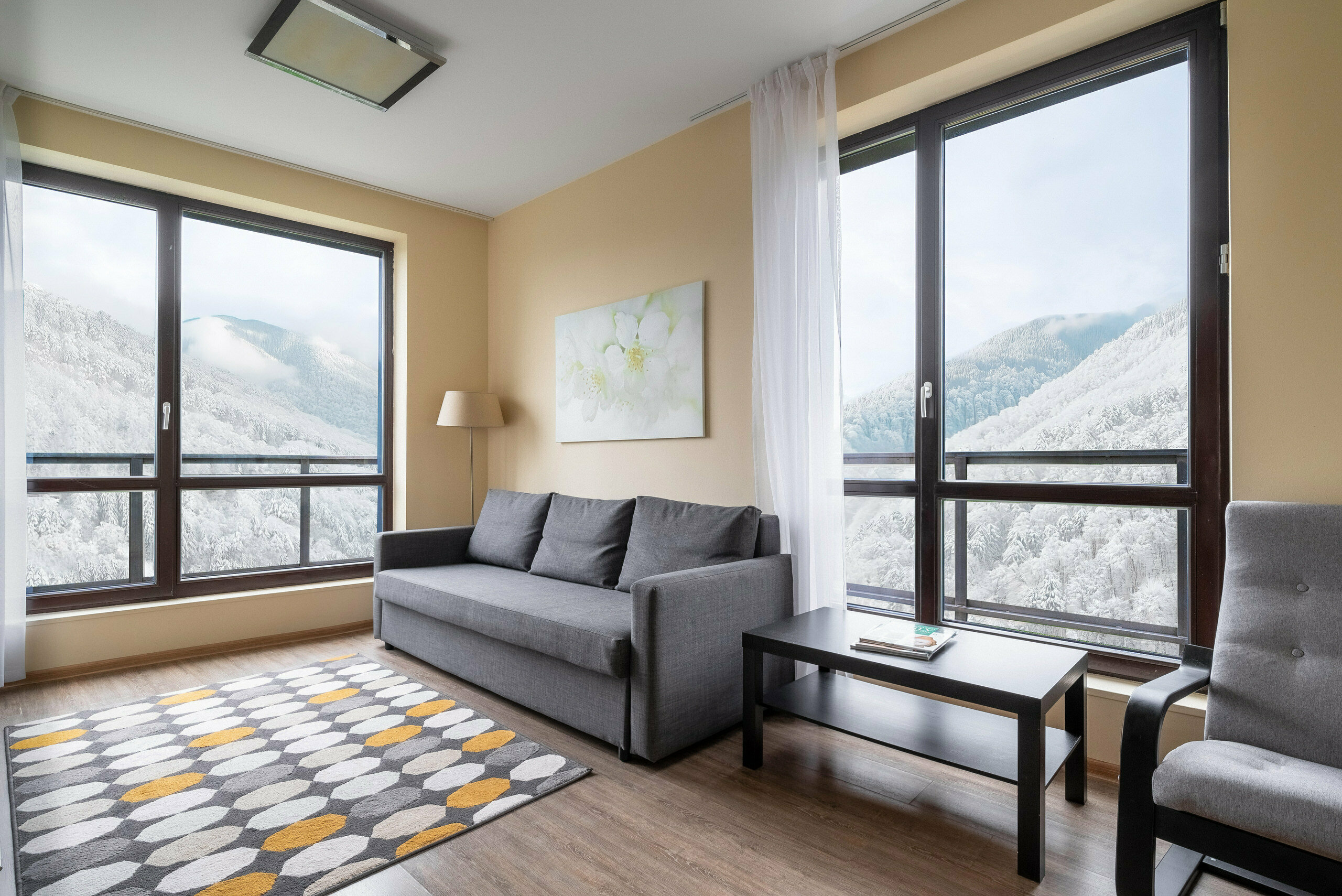 Апартаменты с 1 спальней