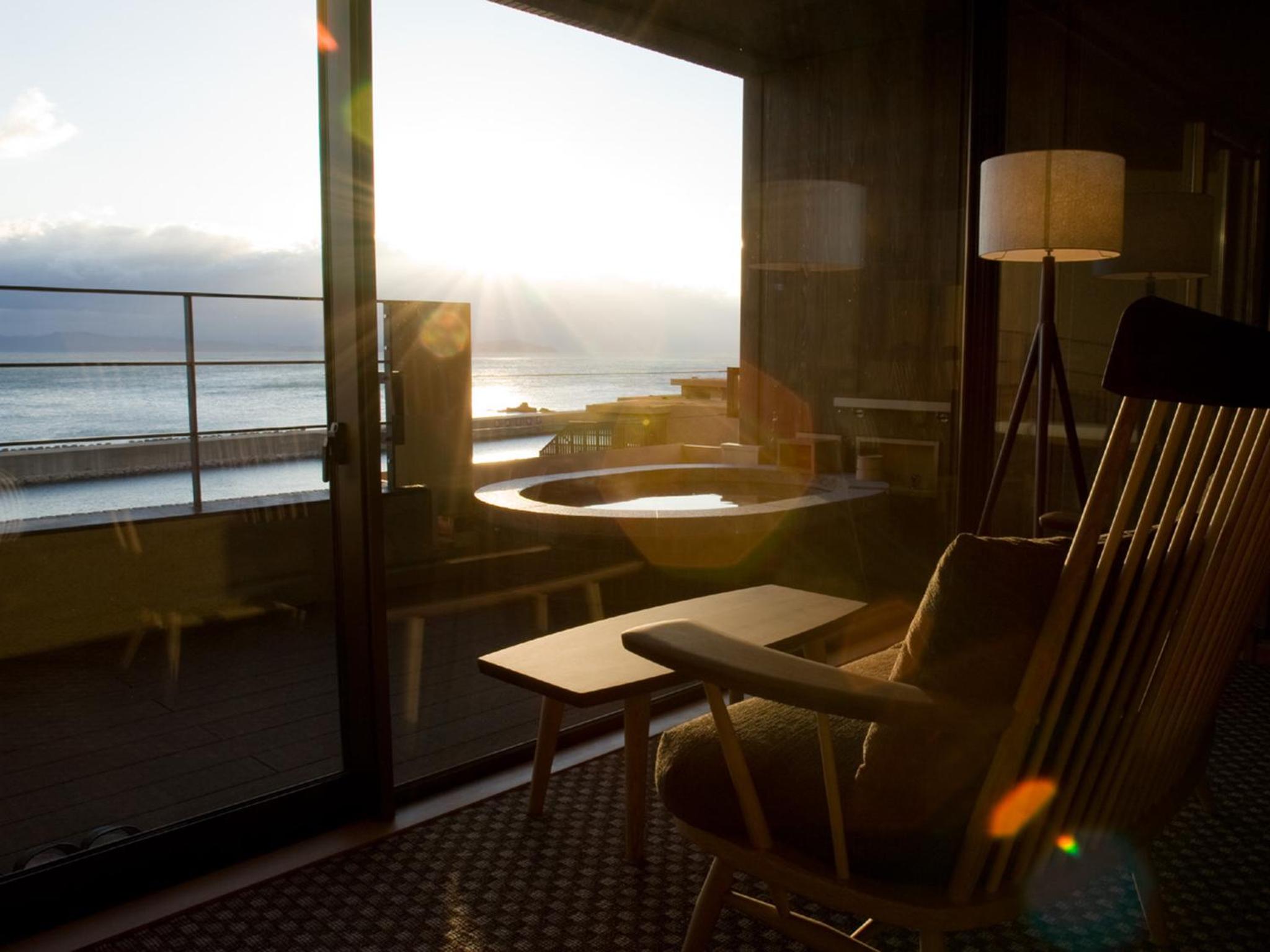 Twin Room with Open-Air Bath - Non-Smoking (2nd-4th Floor)