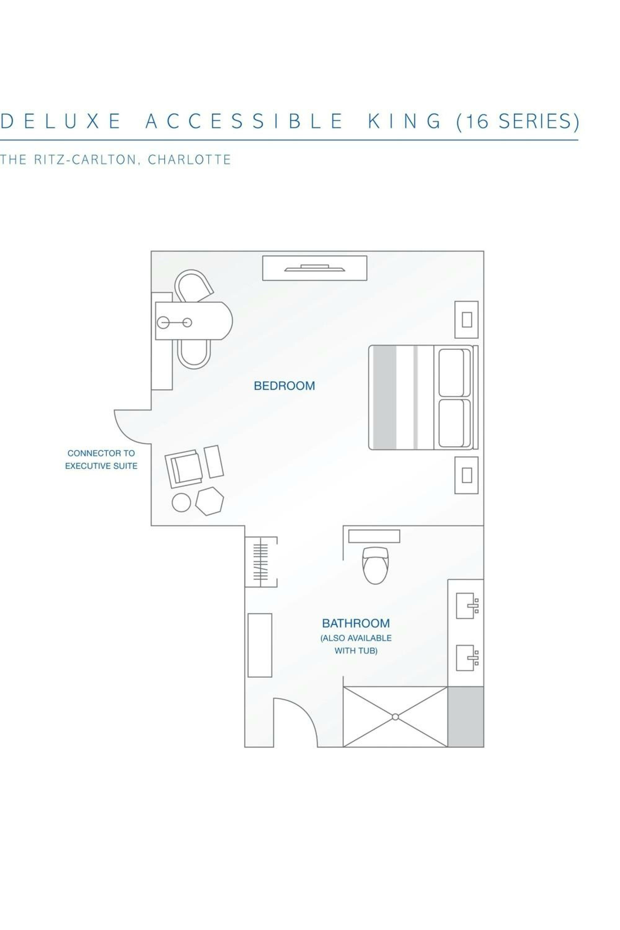 Deluxe King Room - Hearing Accessible