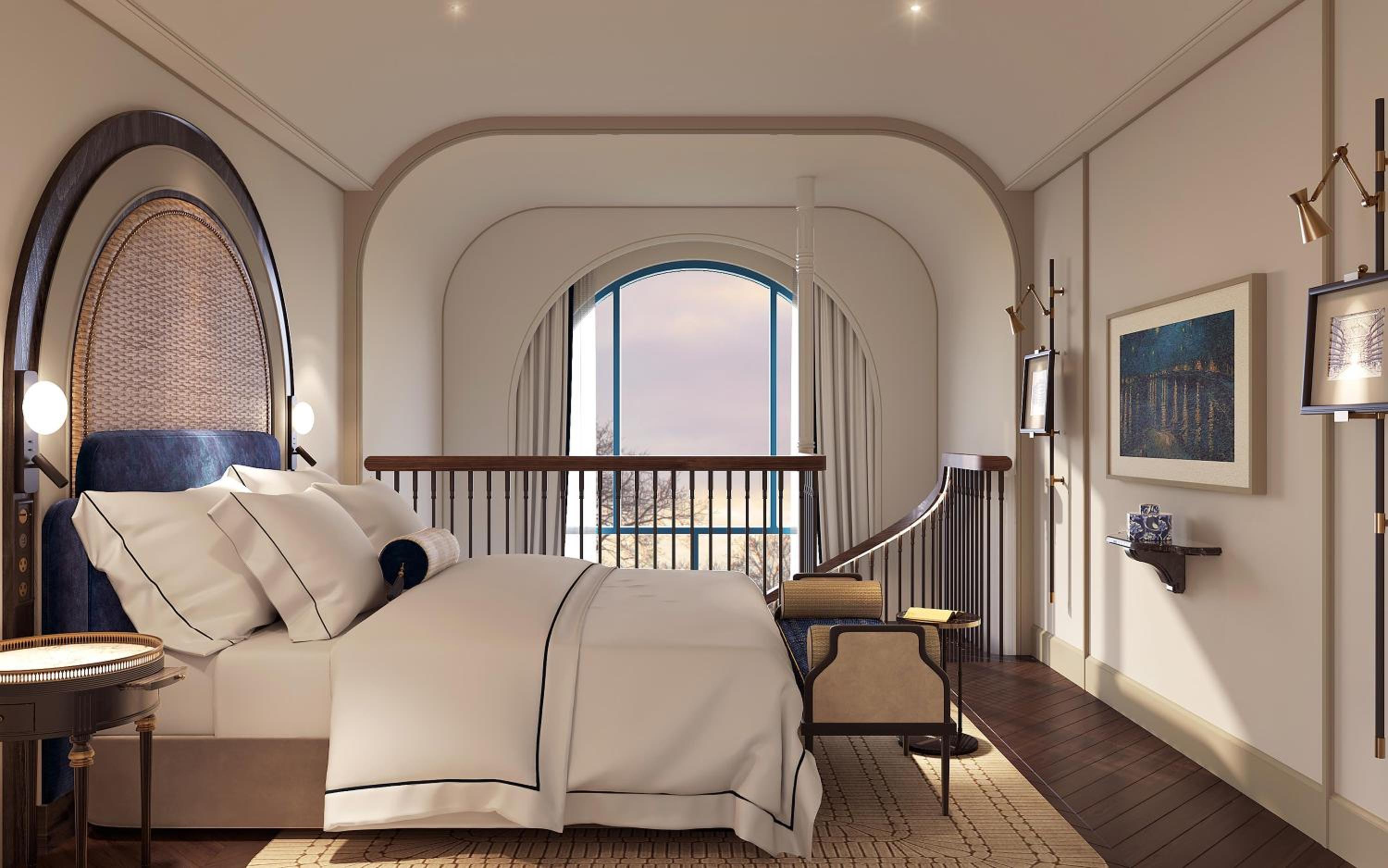 King Sorrento Duplex Suite with Ocean View