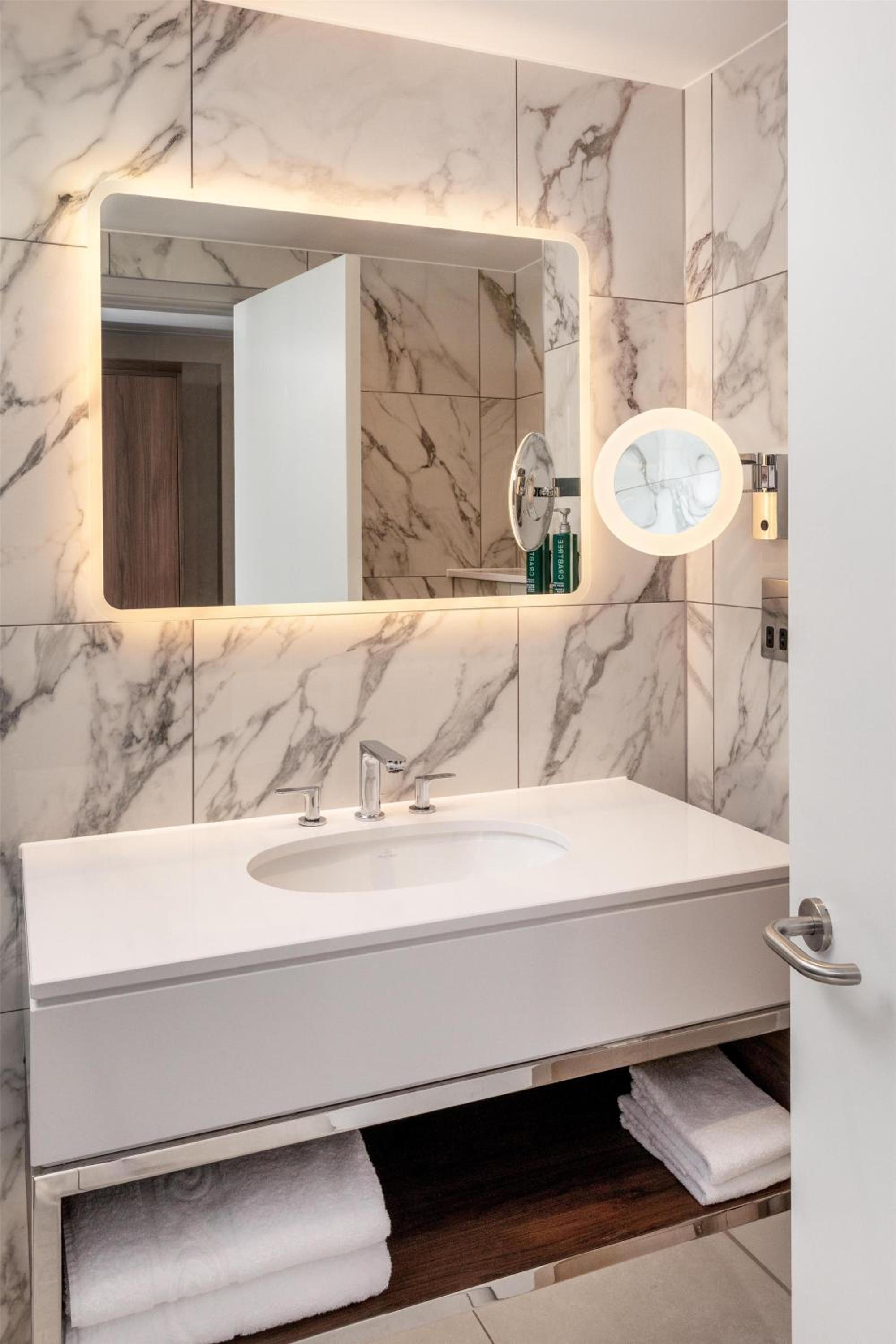 Premium Room with Two Queen Beds and Sofa Bed