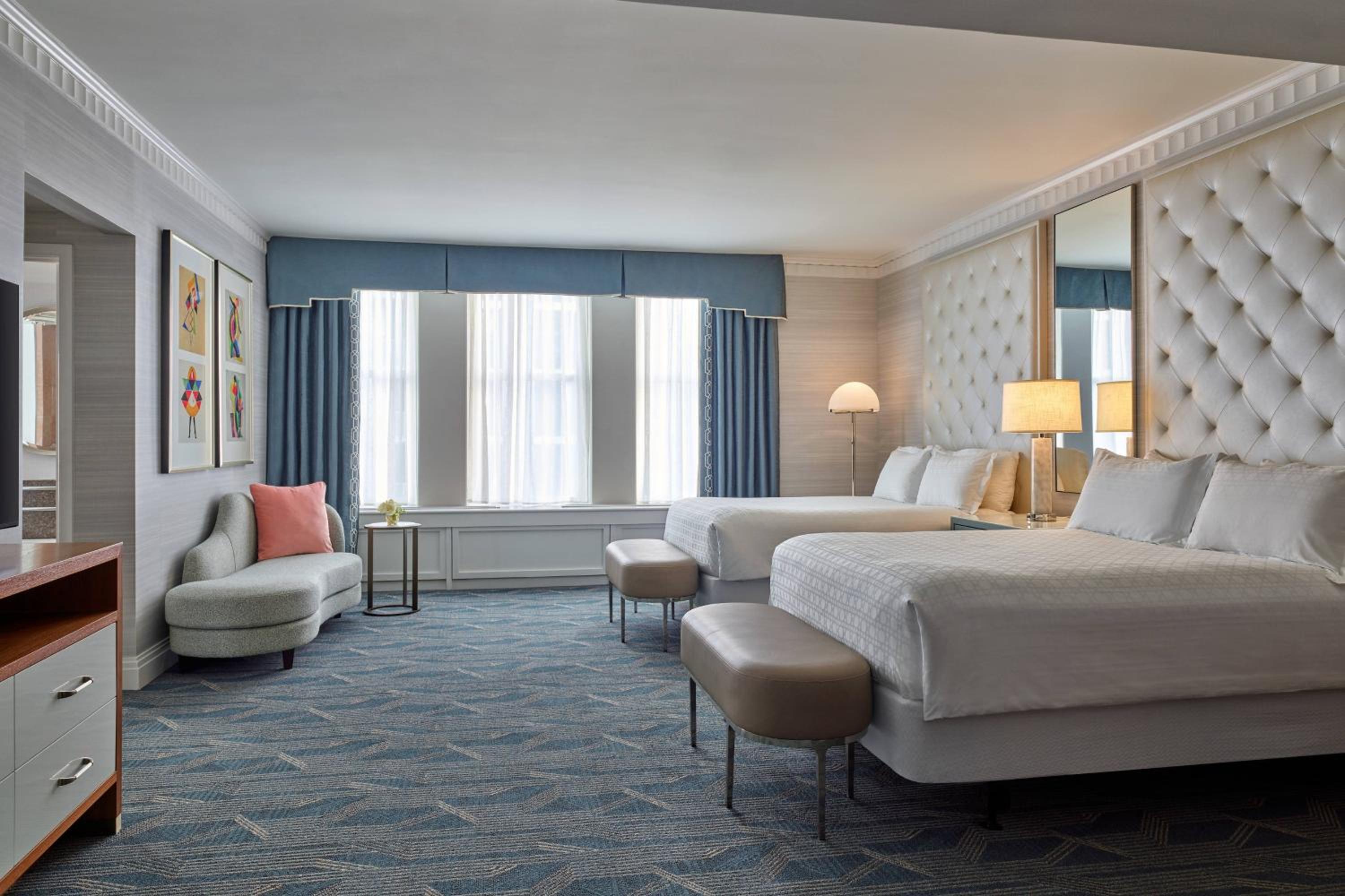 Executive Room with Two Queen Beds and City View