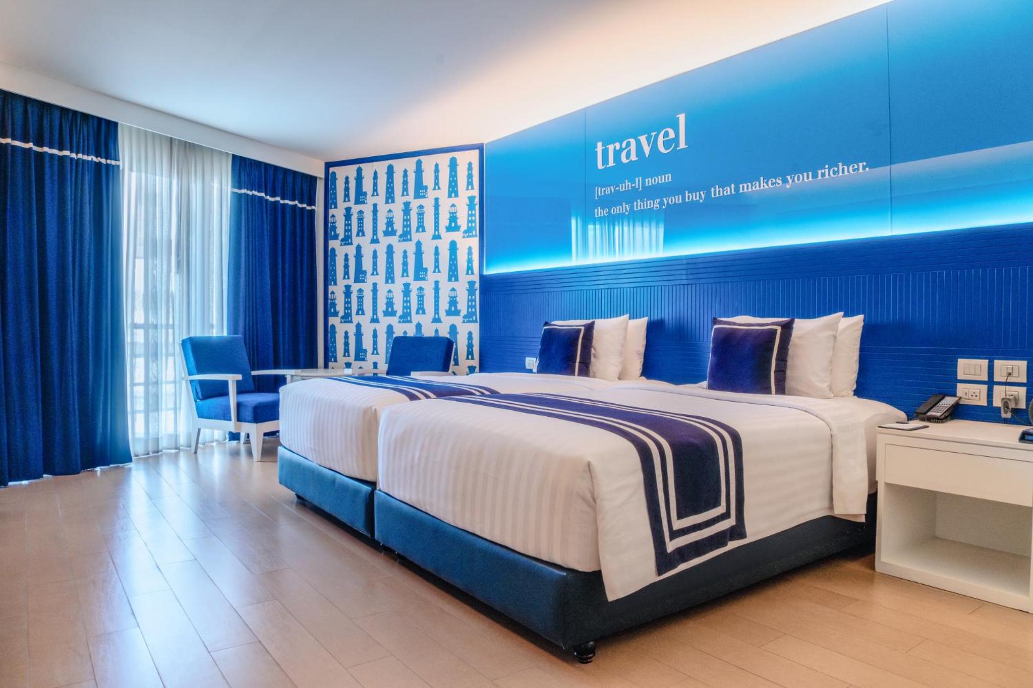 Deluxe Room Twin Bed including Coco Play and Pool 