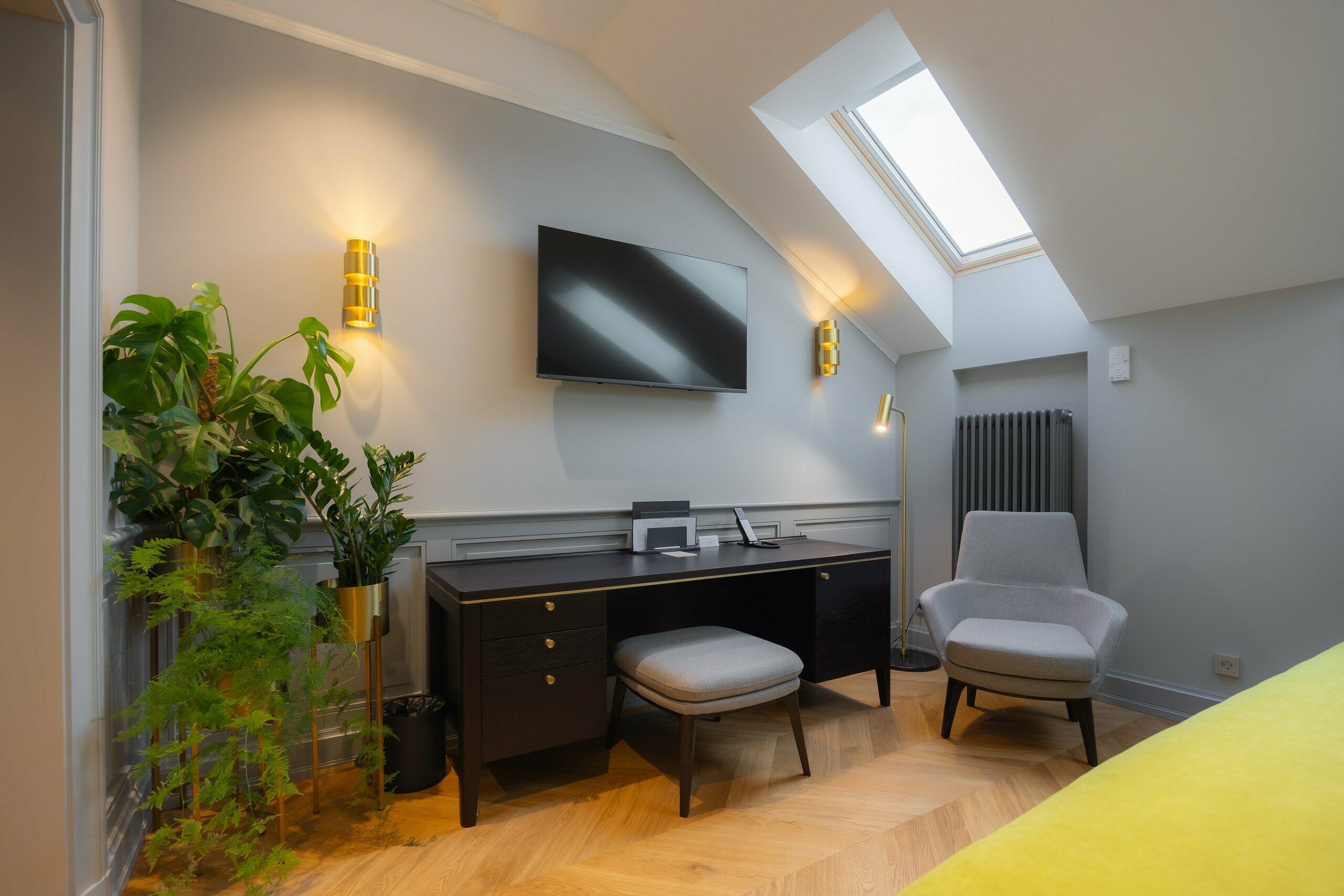 Делюкс на мансарде