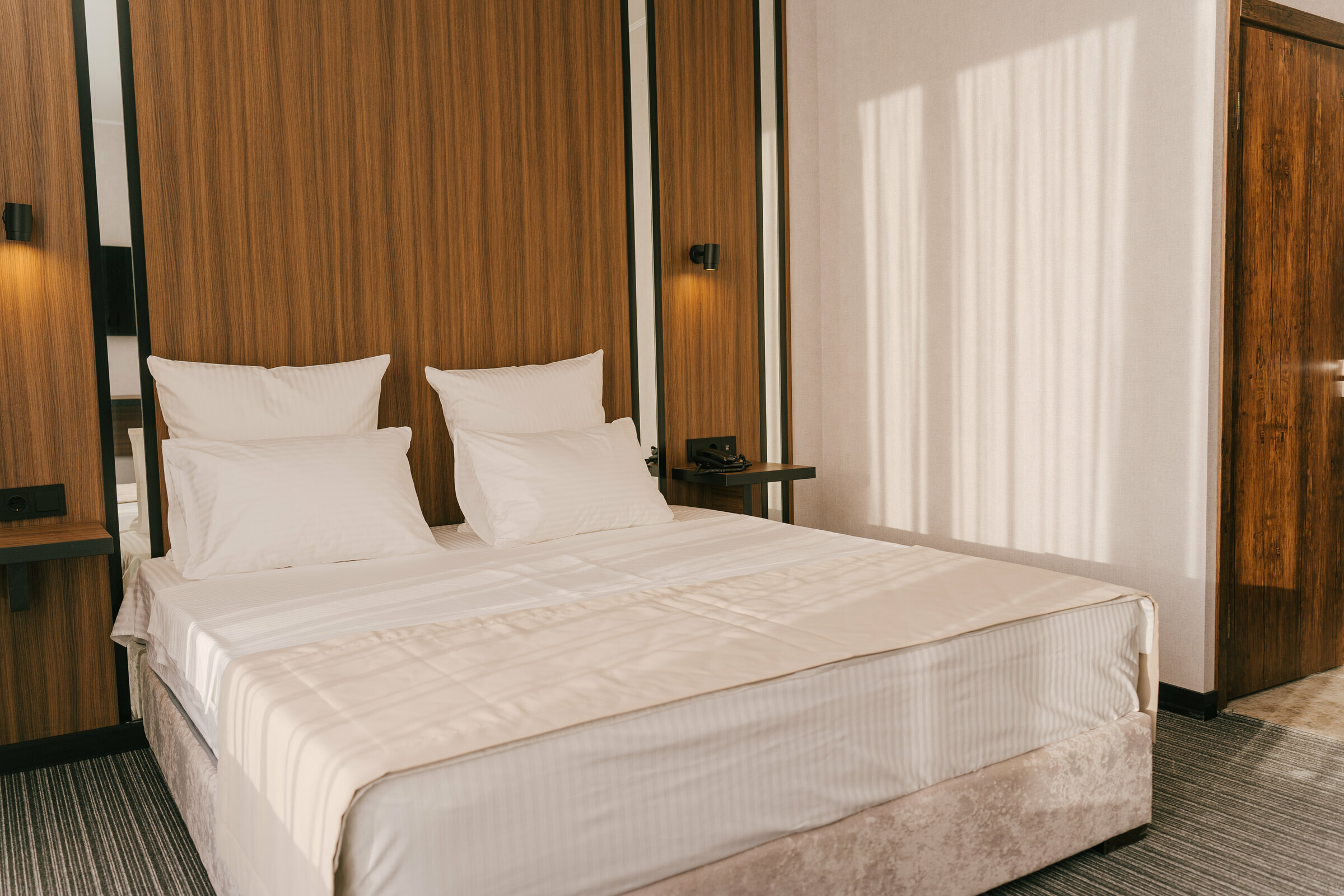 Двухместный номер с 1 кроватью и балконом