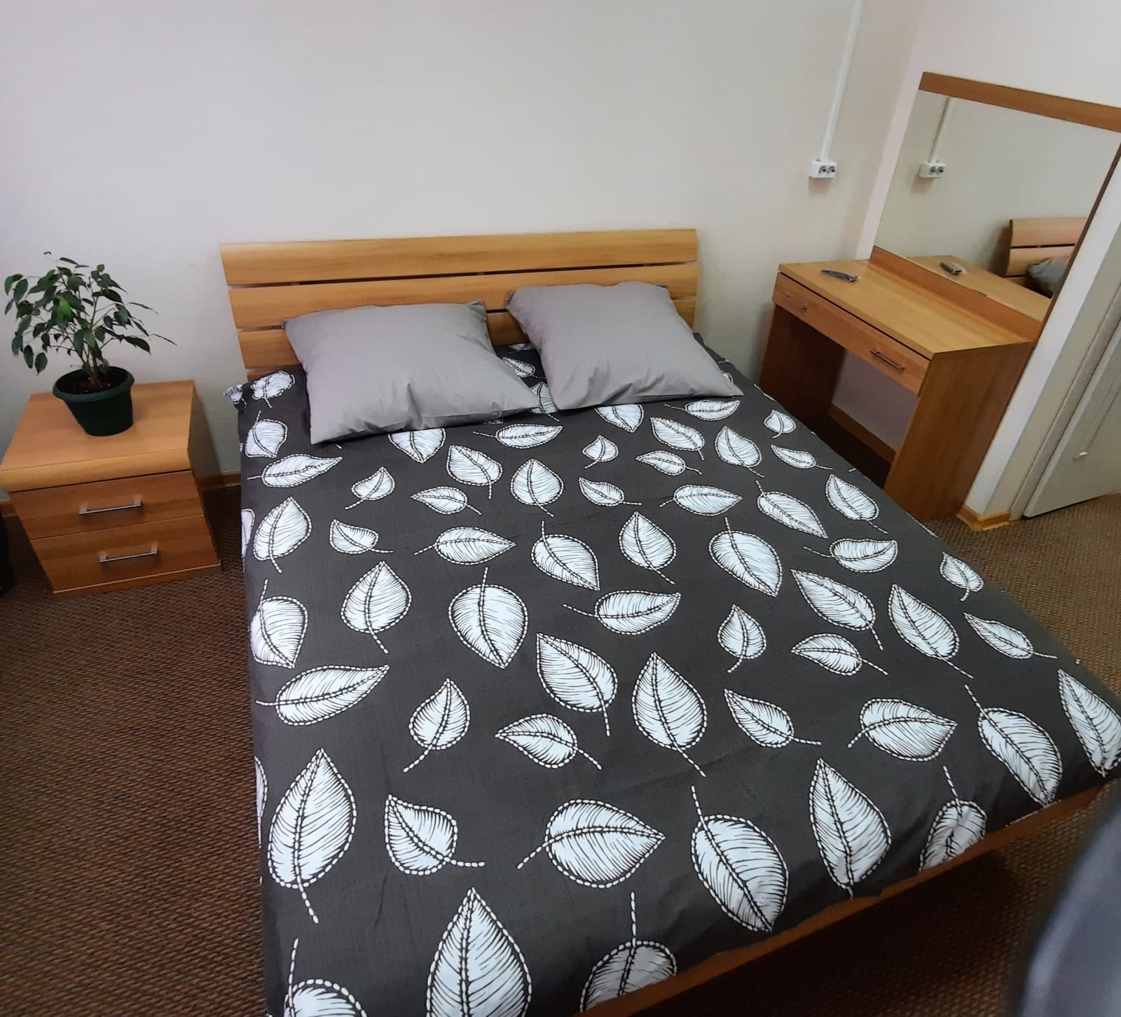 Двухместный номер с двуспальной кроватью