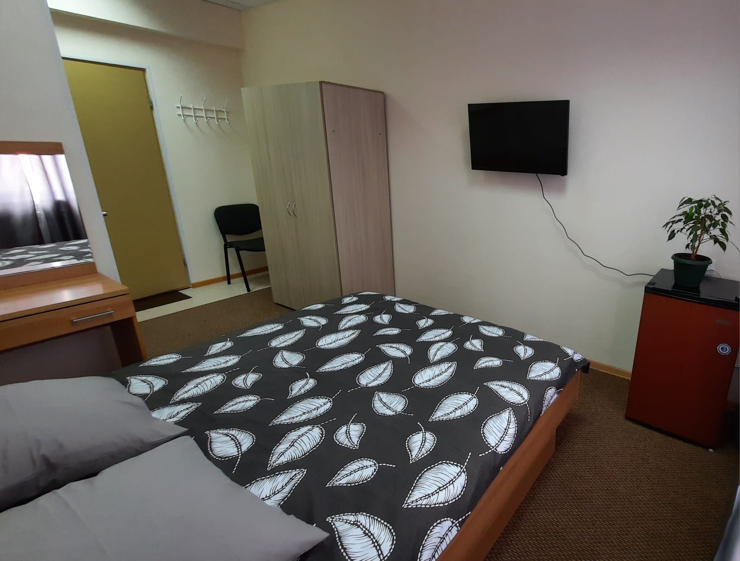 Двухместный номер с двуспальной кроватью