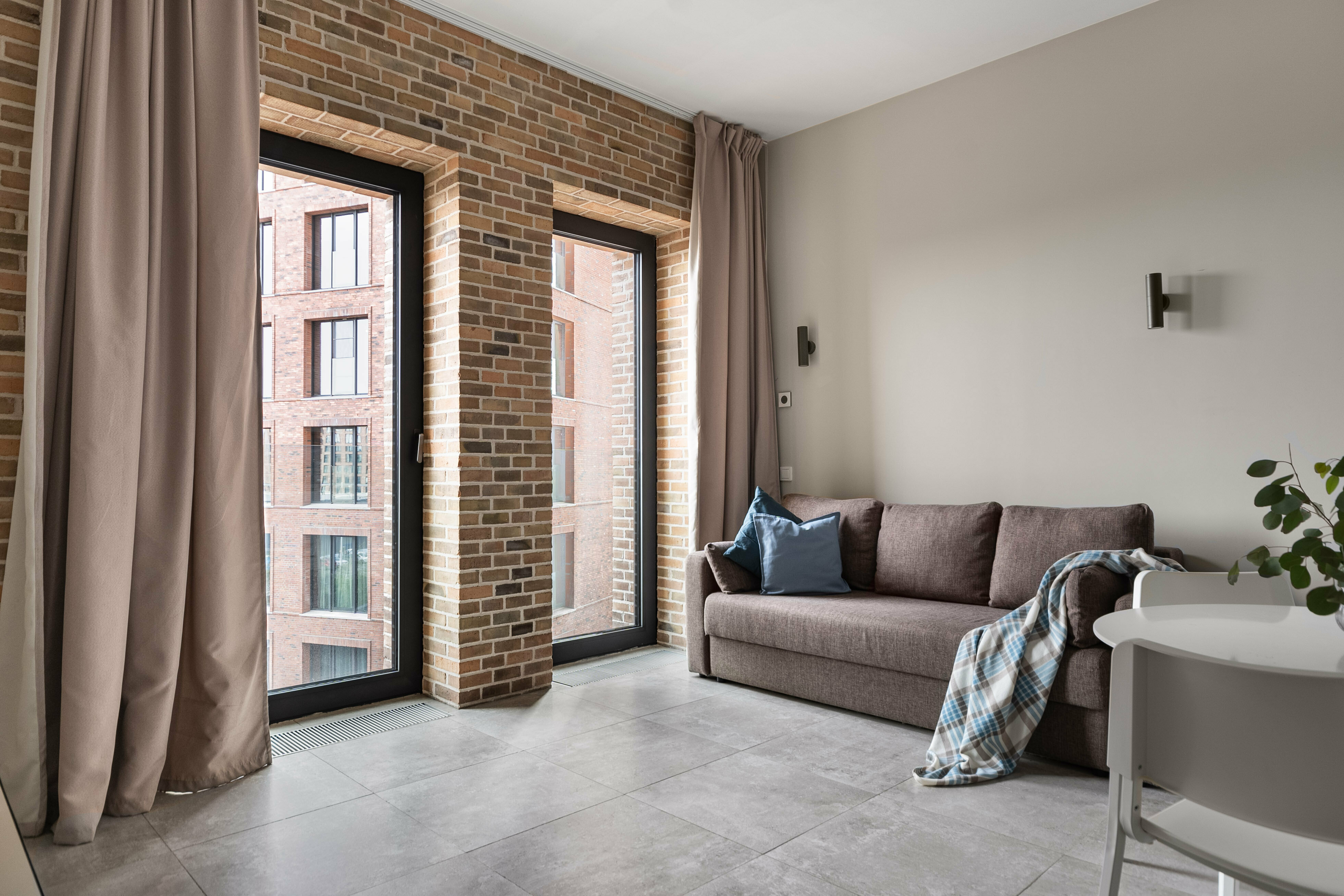 Deluxe апартамент для 4-х гостей с видом на город