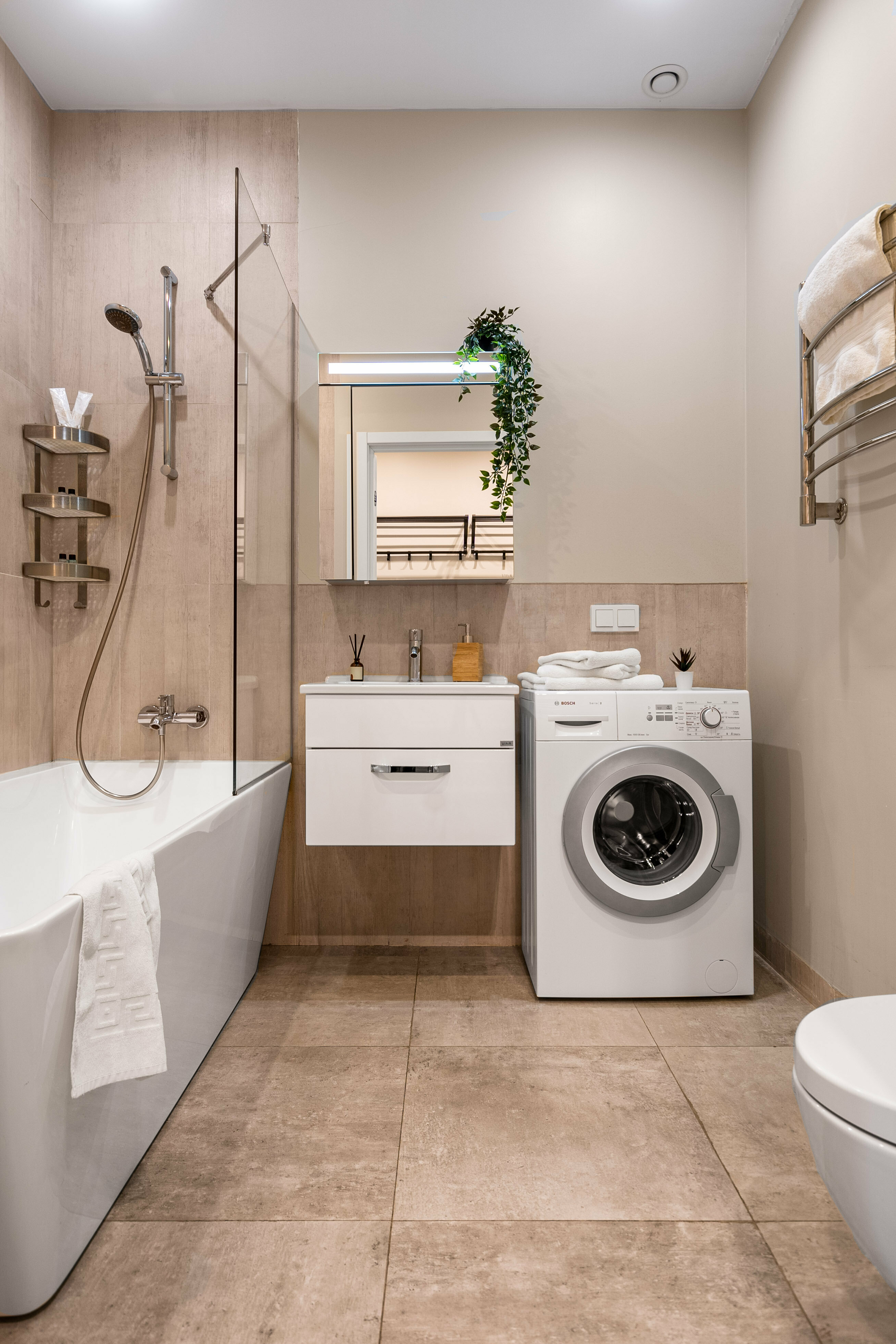 Deluxe апартамент для 4-х гостей с видом на город