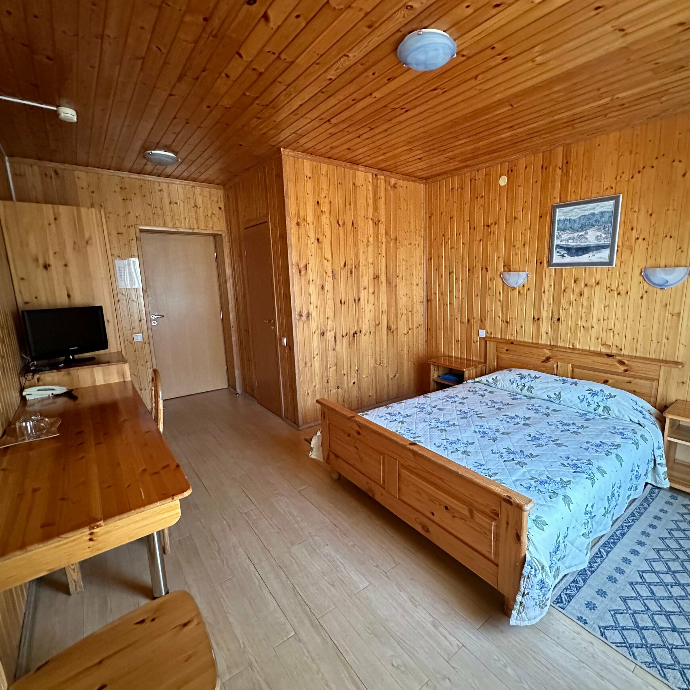 Двухместный номер с 1 кроватью и видом на парк