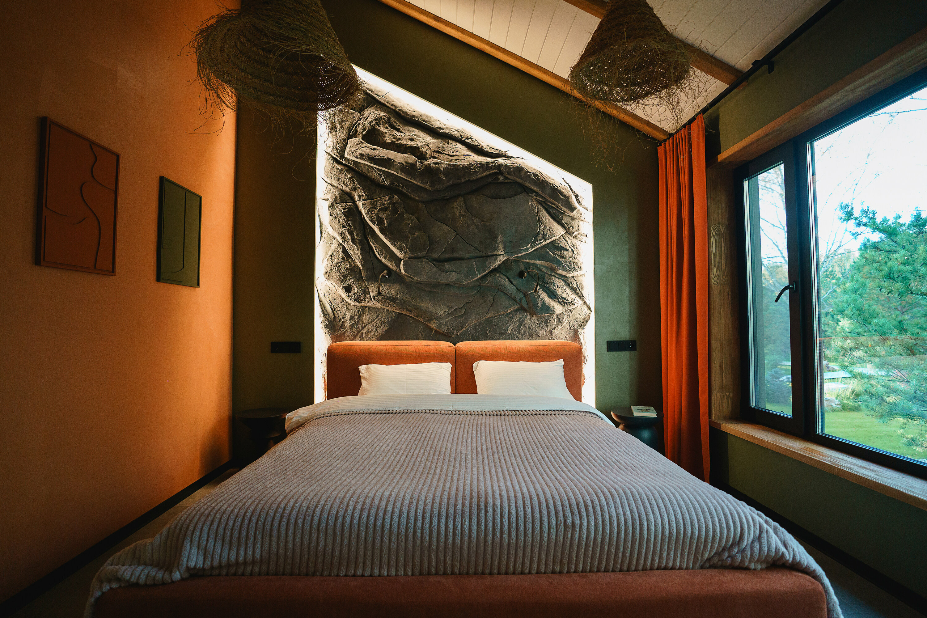 Коттедж с видом на лес