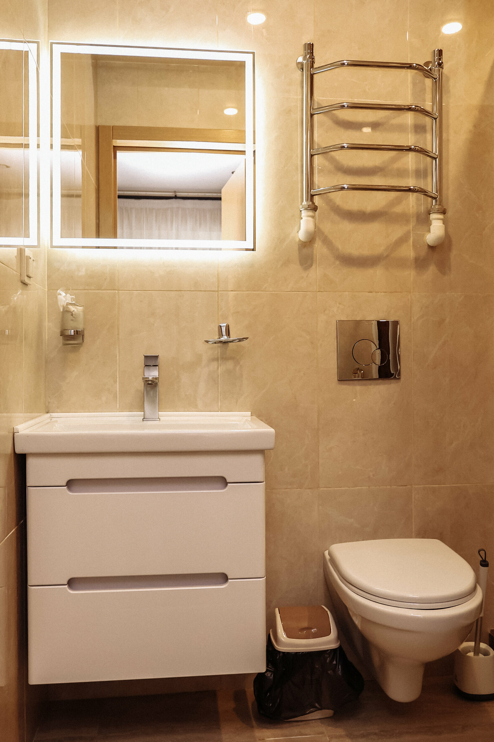 Бюджетный двухместный номер с 2 отдельными кроватями