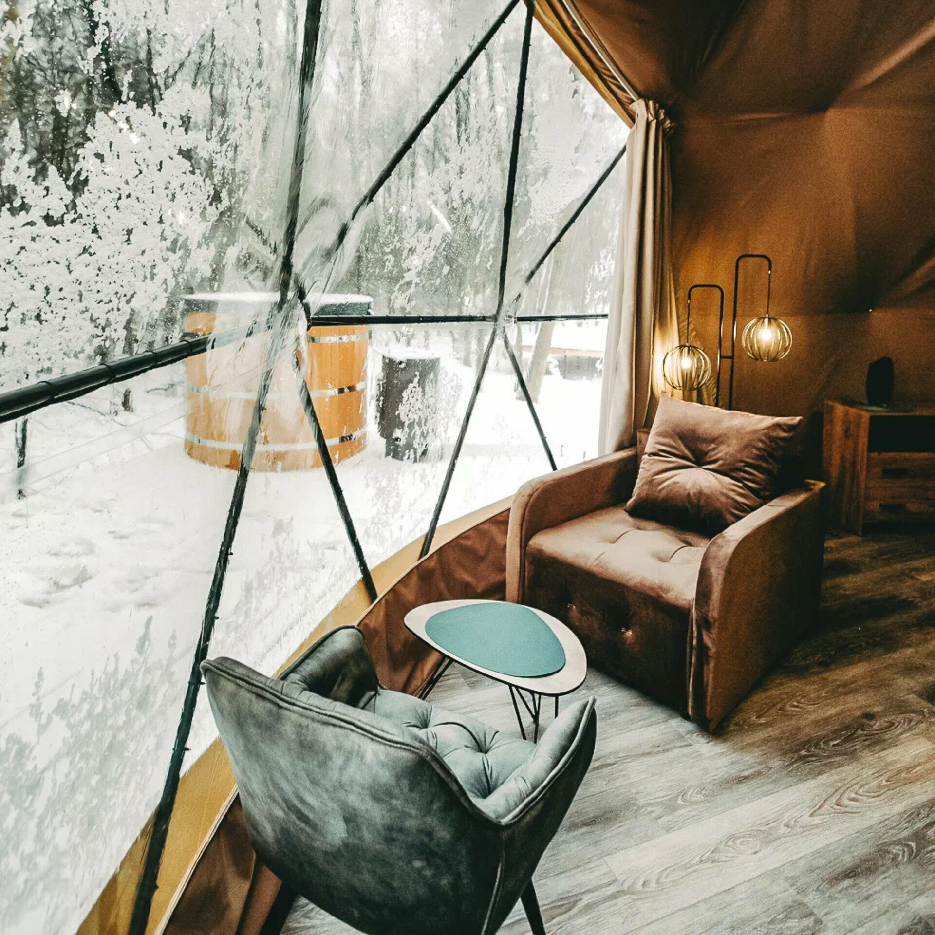 Геокупол Люкс "Северное сияние"