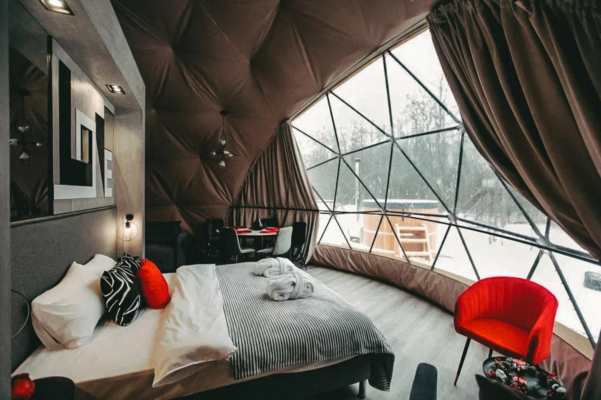 Геокупол Премиум "Мечты о Париже"