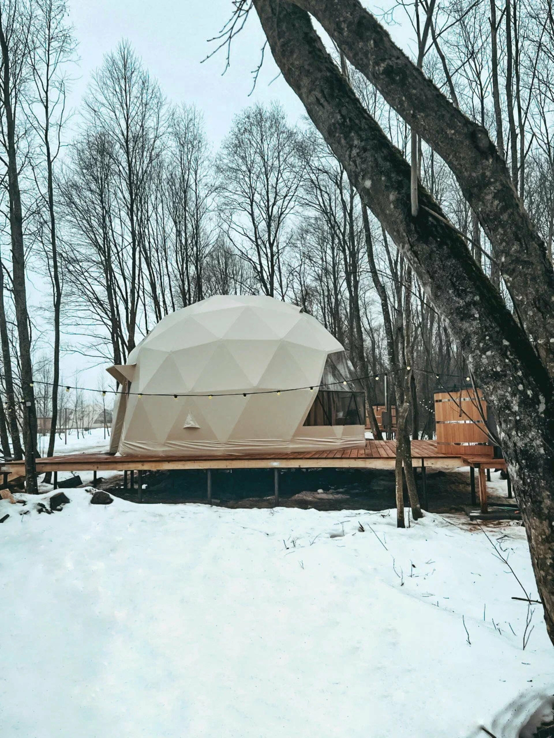 Геокупол Люкс "Стоунхендж"