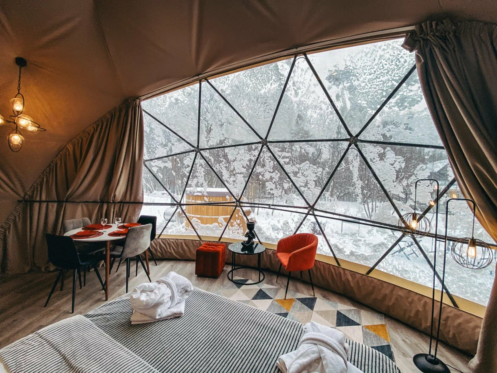 Геокупол Премиум "Мечты о Париже"